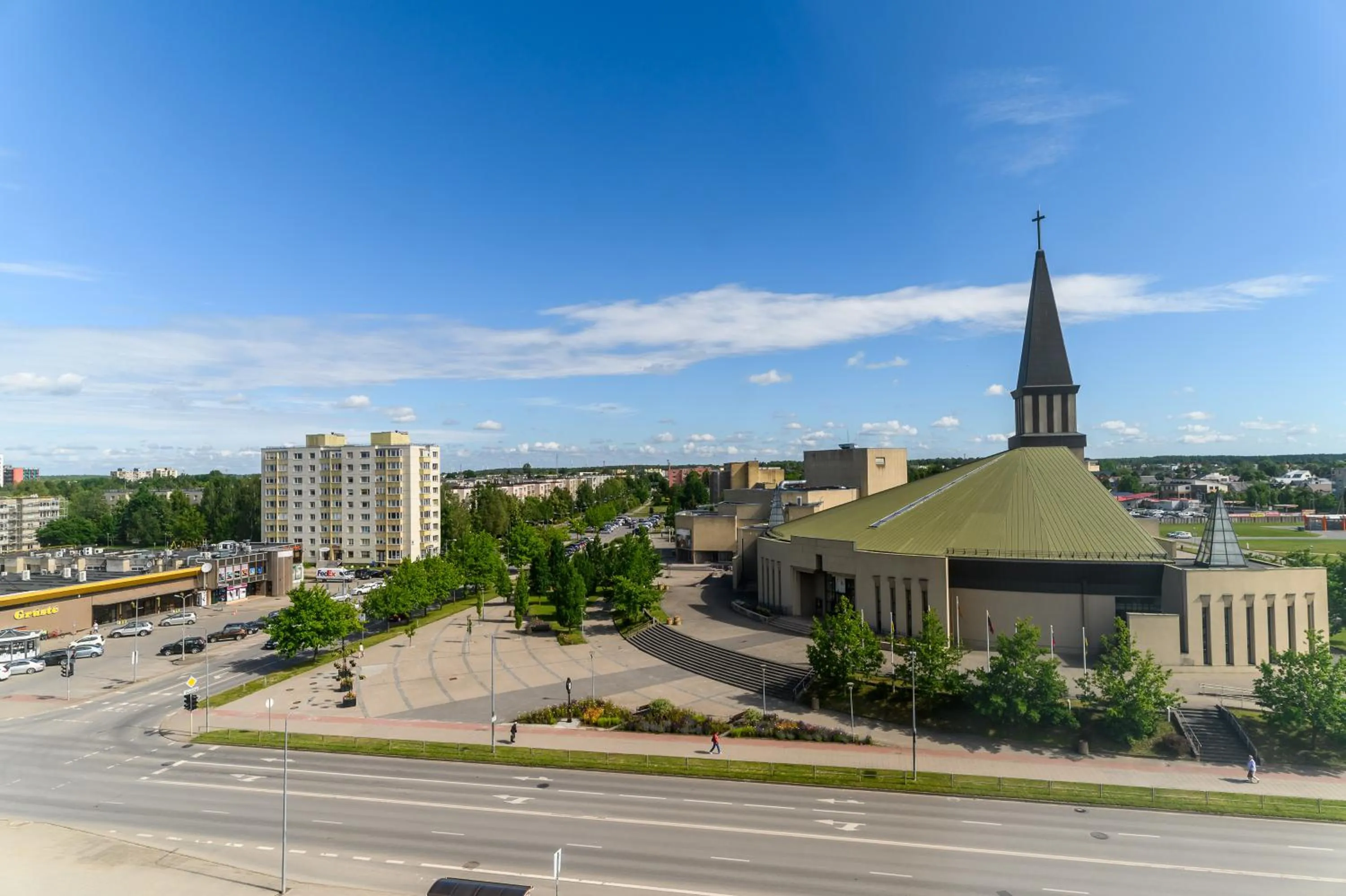 City view in Synet CoLiving