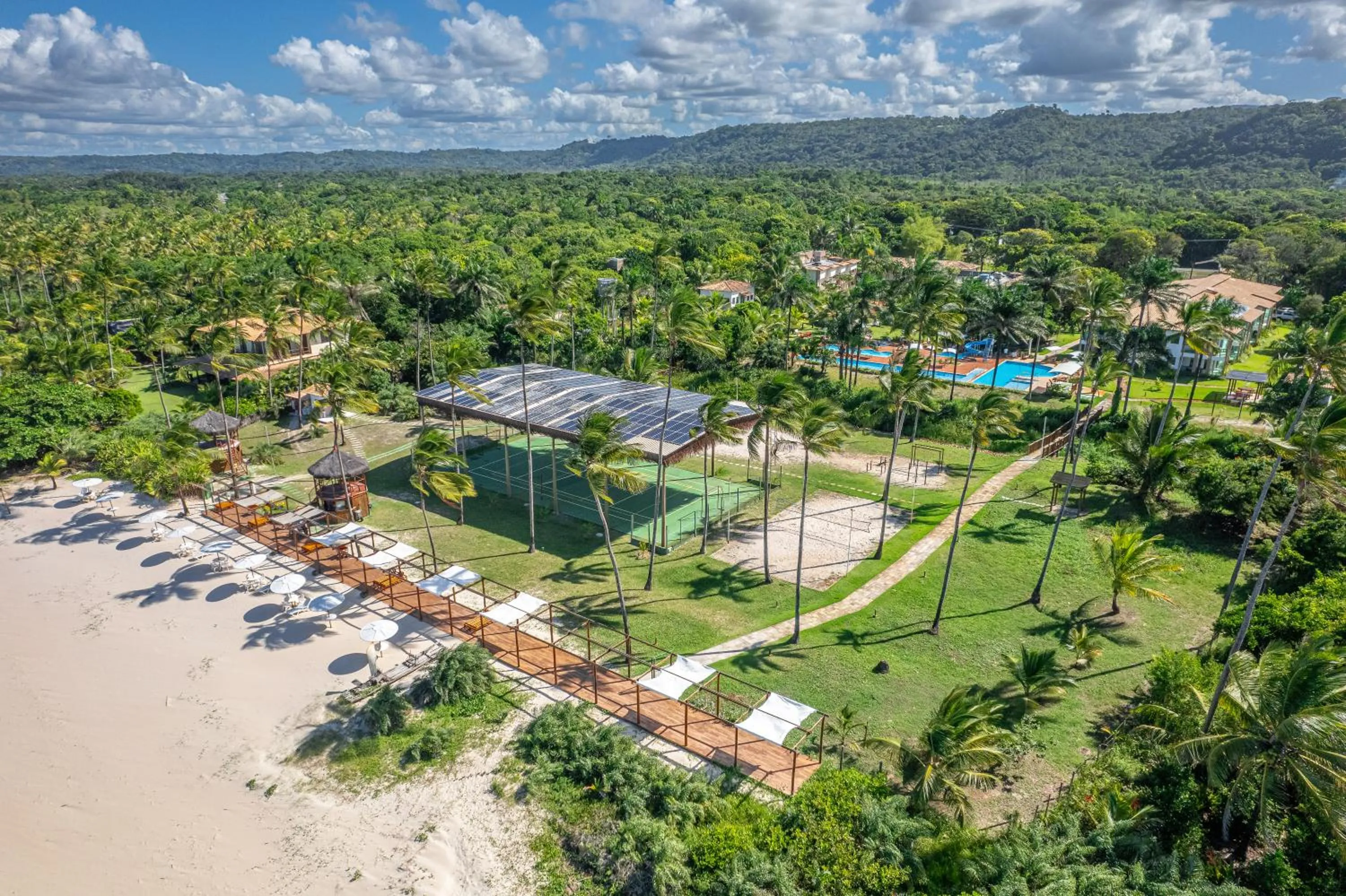 Bird's eye view in Ilheus North Hotel