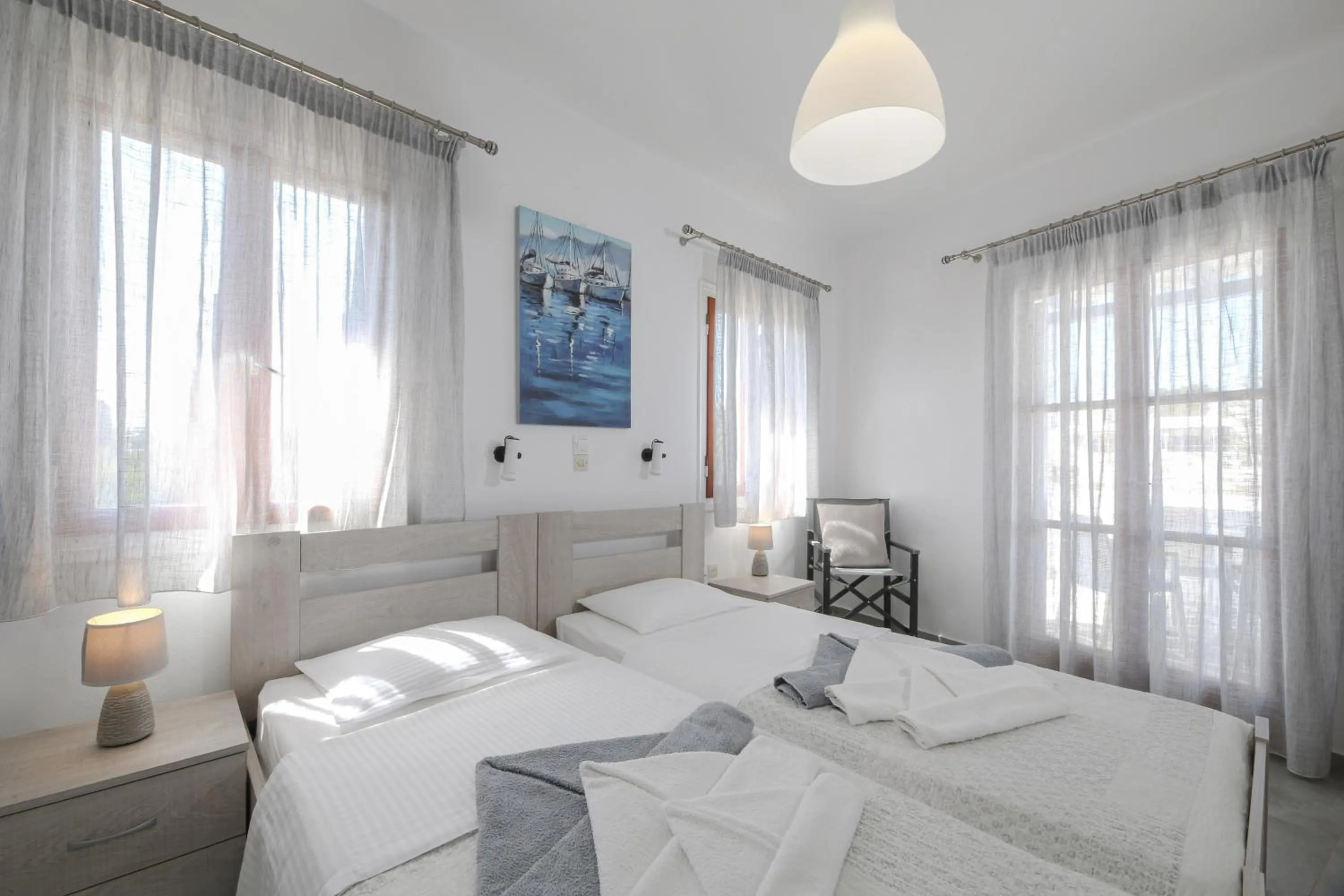 Bed in Holidays in Paros