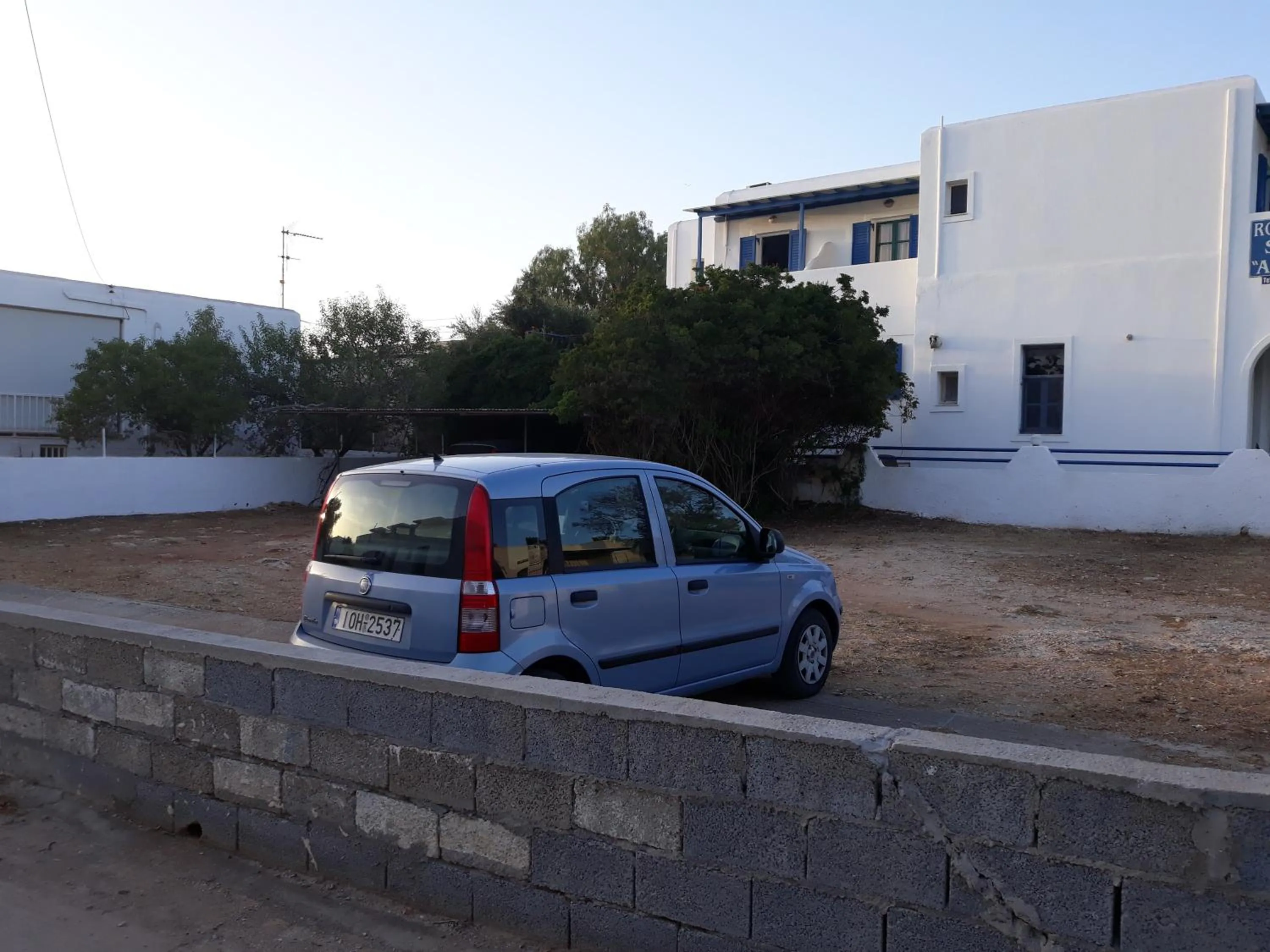 Parking in Holidays in Paros