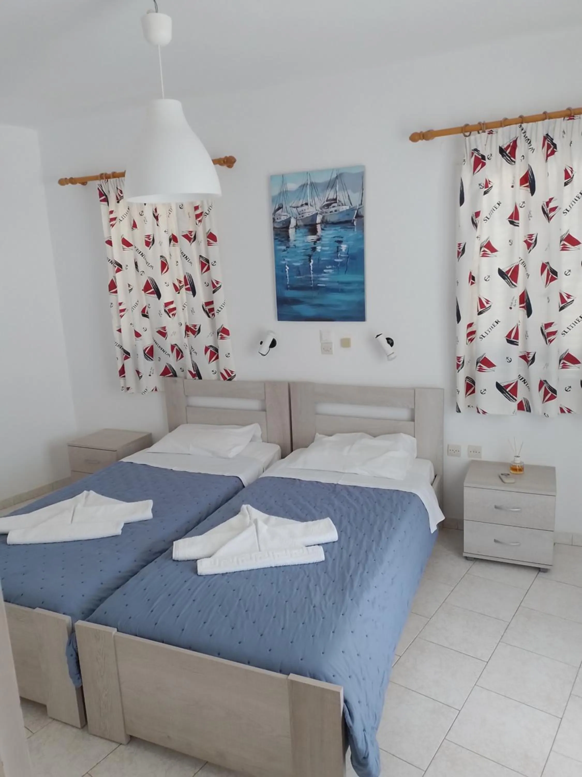 Bed in Holidays in Paros