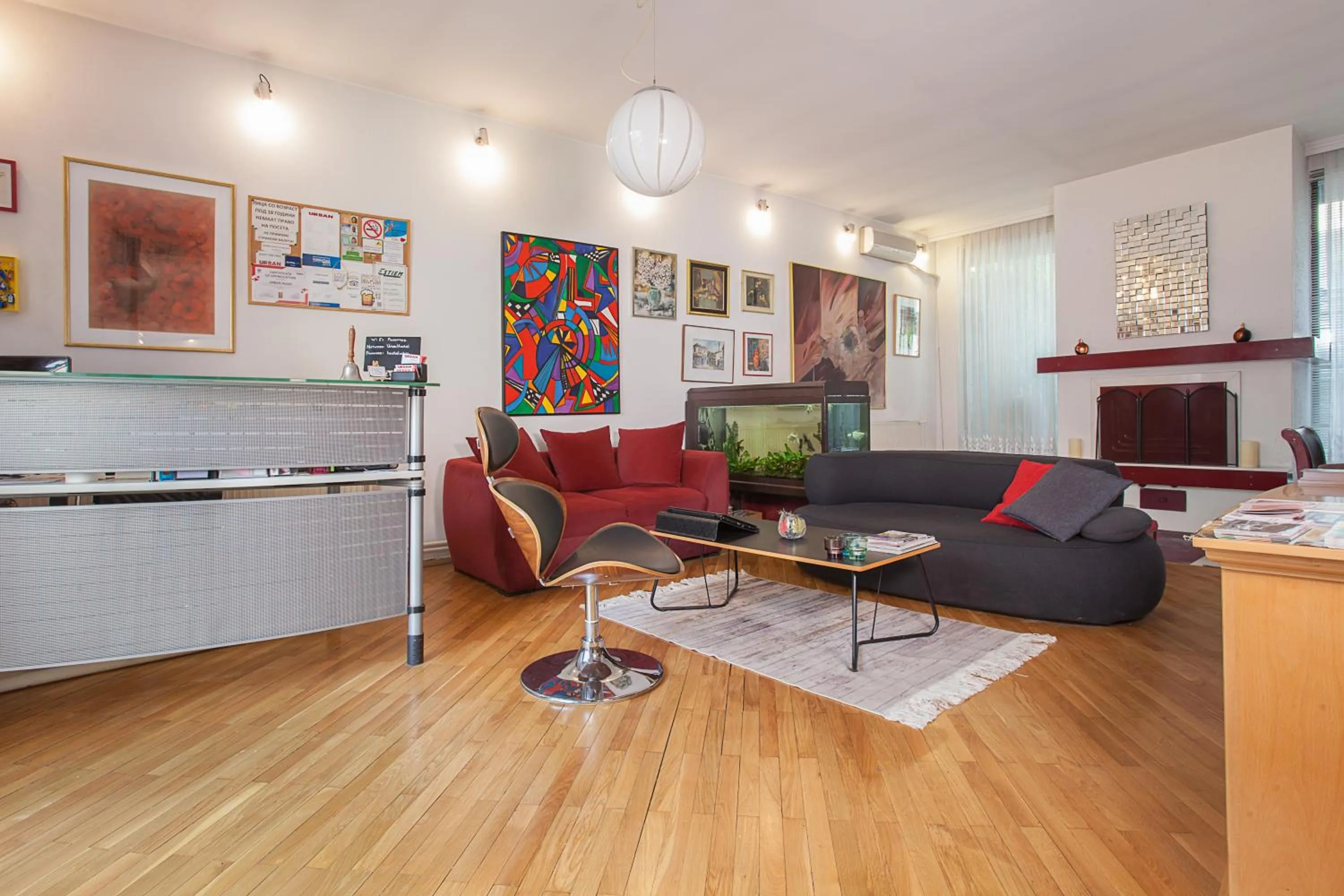 TV and multimedia in Urban Hostel & Apartments