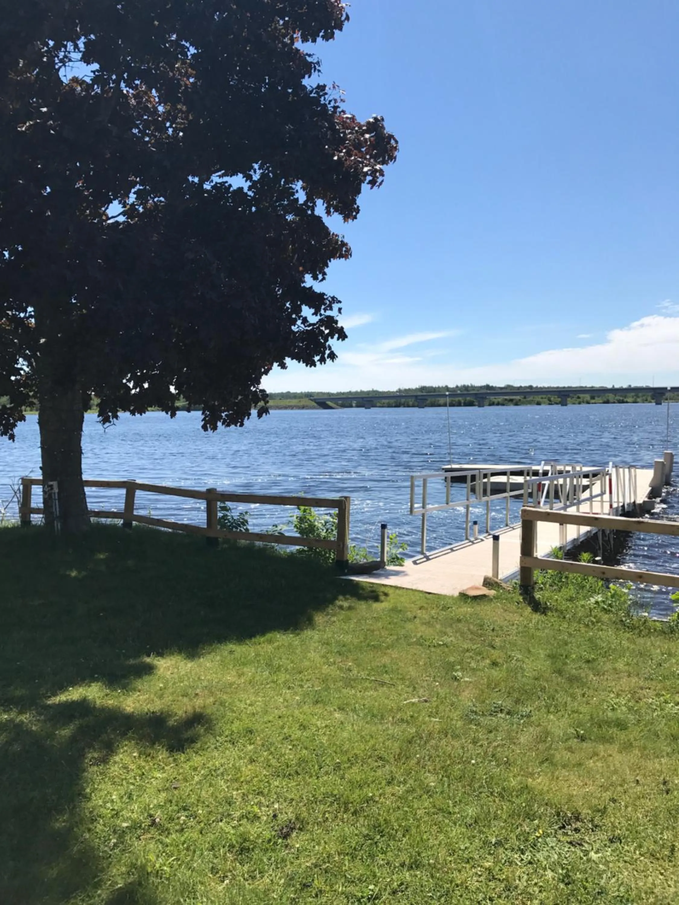 Patio in Travelodge by Wyndham Miramichi New Brunswick