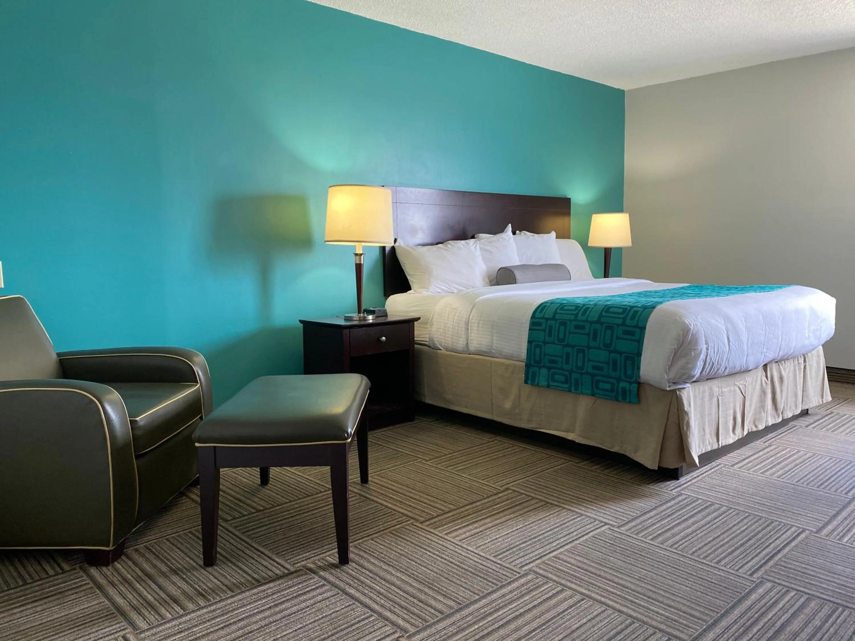 Bed in Travelodge by Wyndham Miramichi New Brunswick