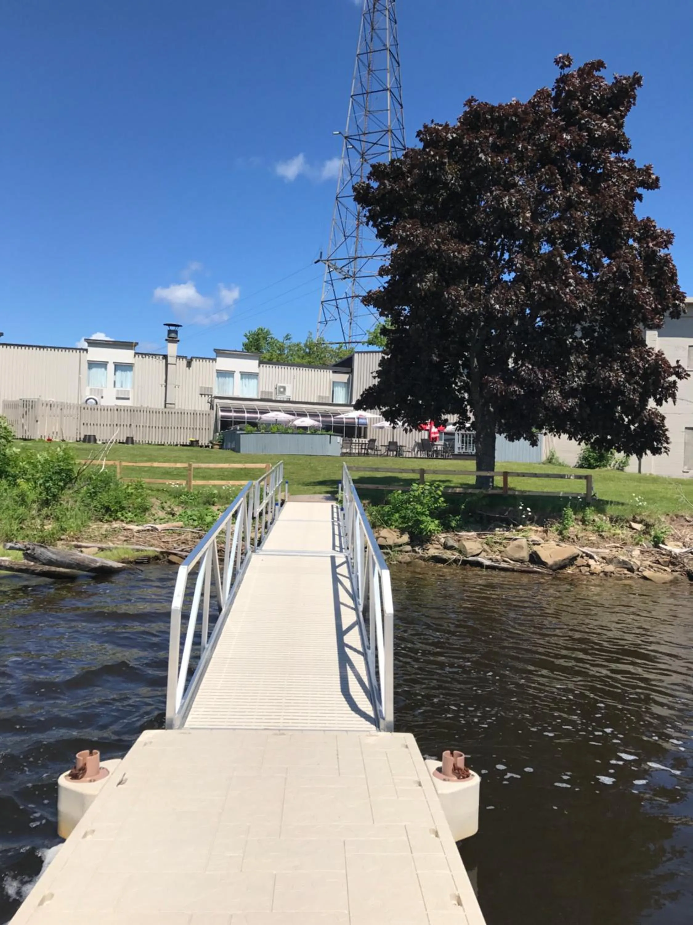 Patio in Travelodge by Wyndham Miramichi New Brunswick
