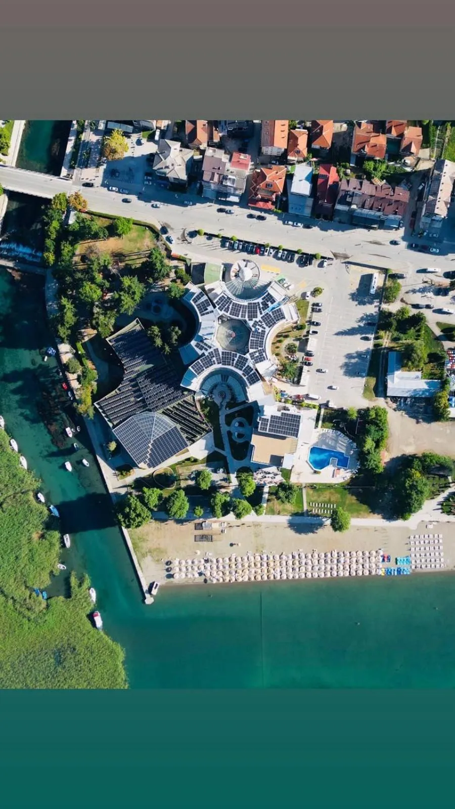 Property building in Hotel Drim & SPA