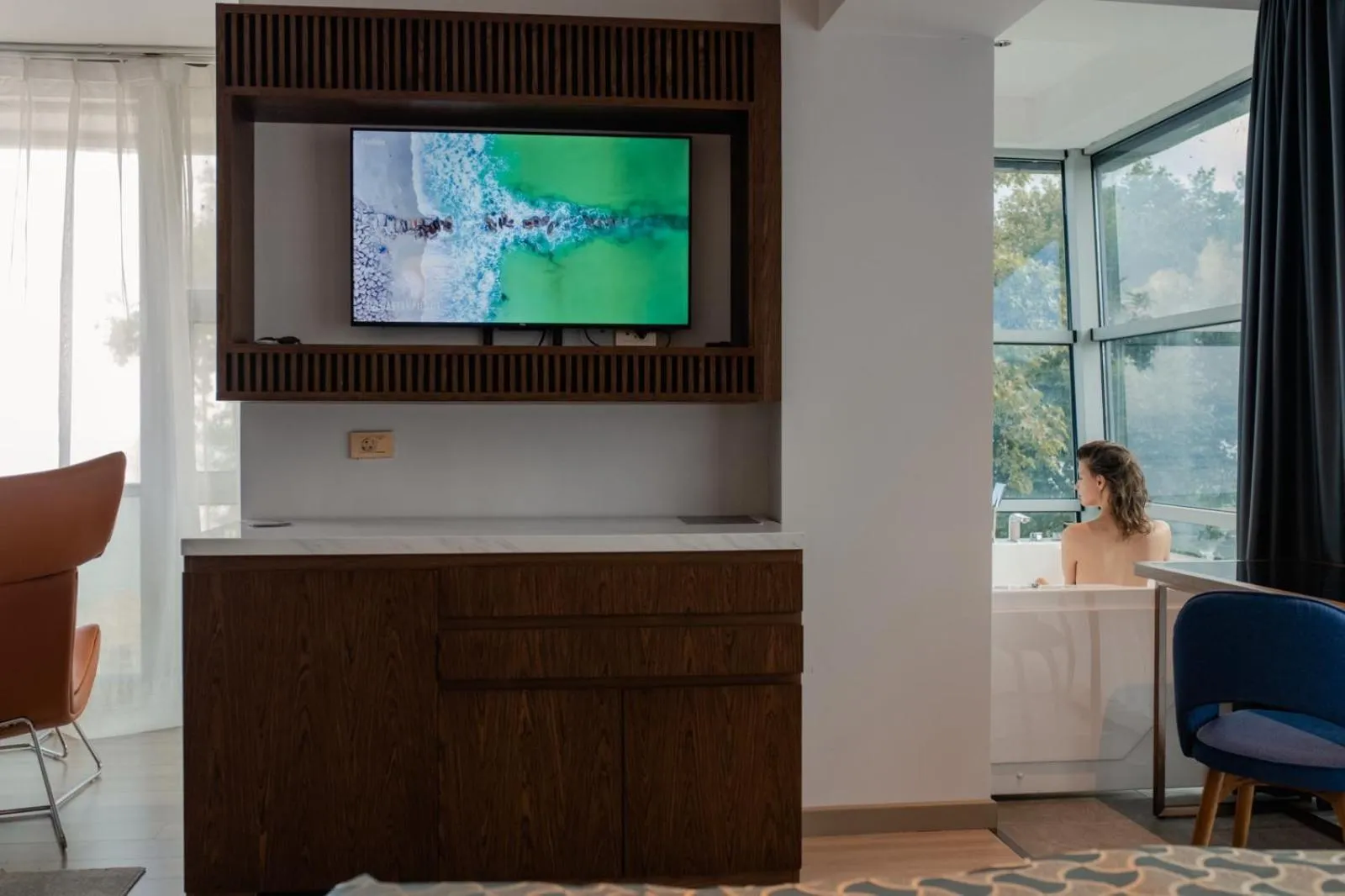 Hot Tub in Hotel Drim & SPA