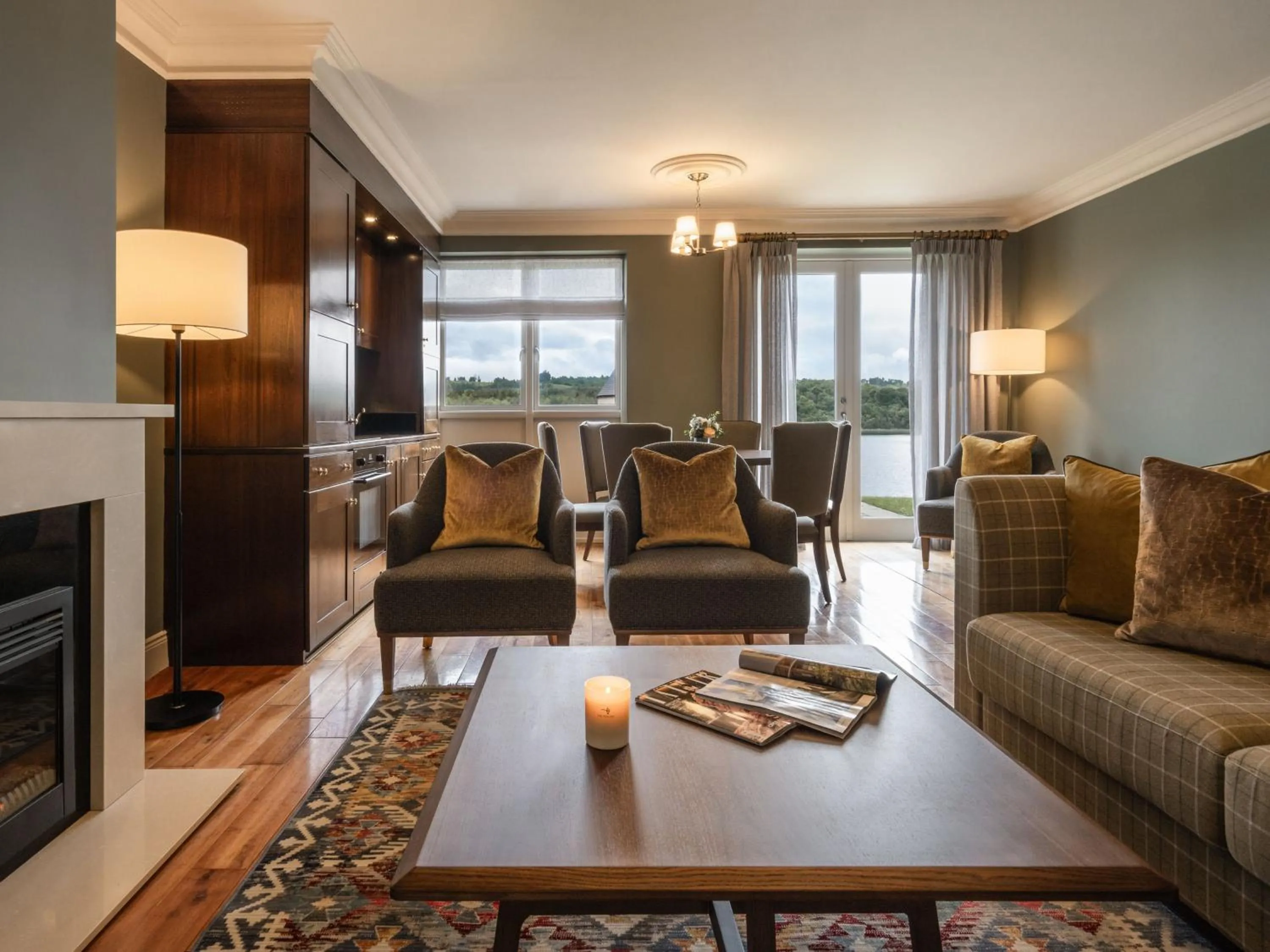 Living room in Lough Erne Resort