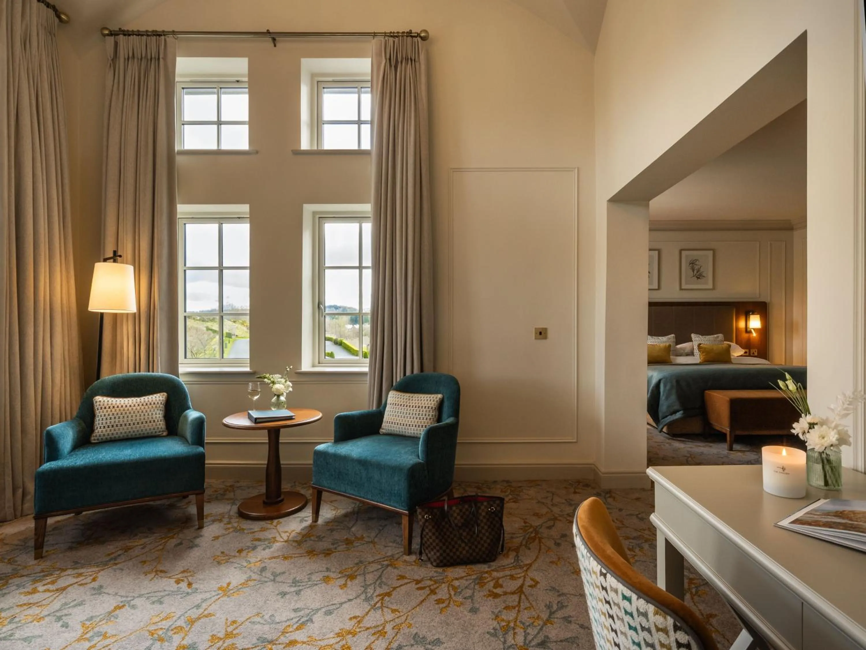 Living room in Lough Erne Resort