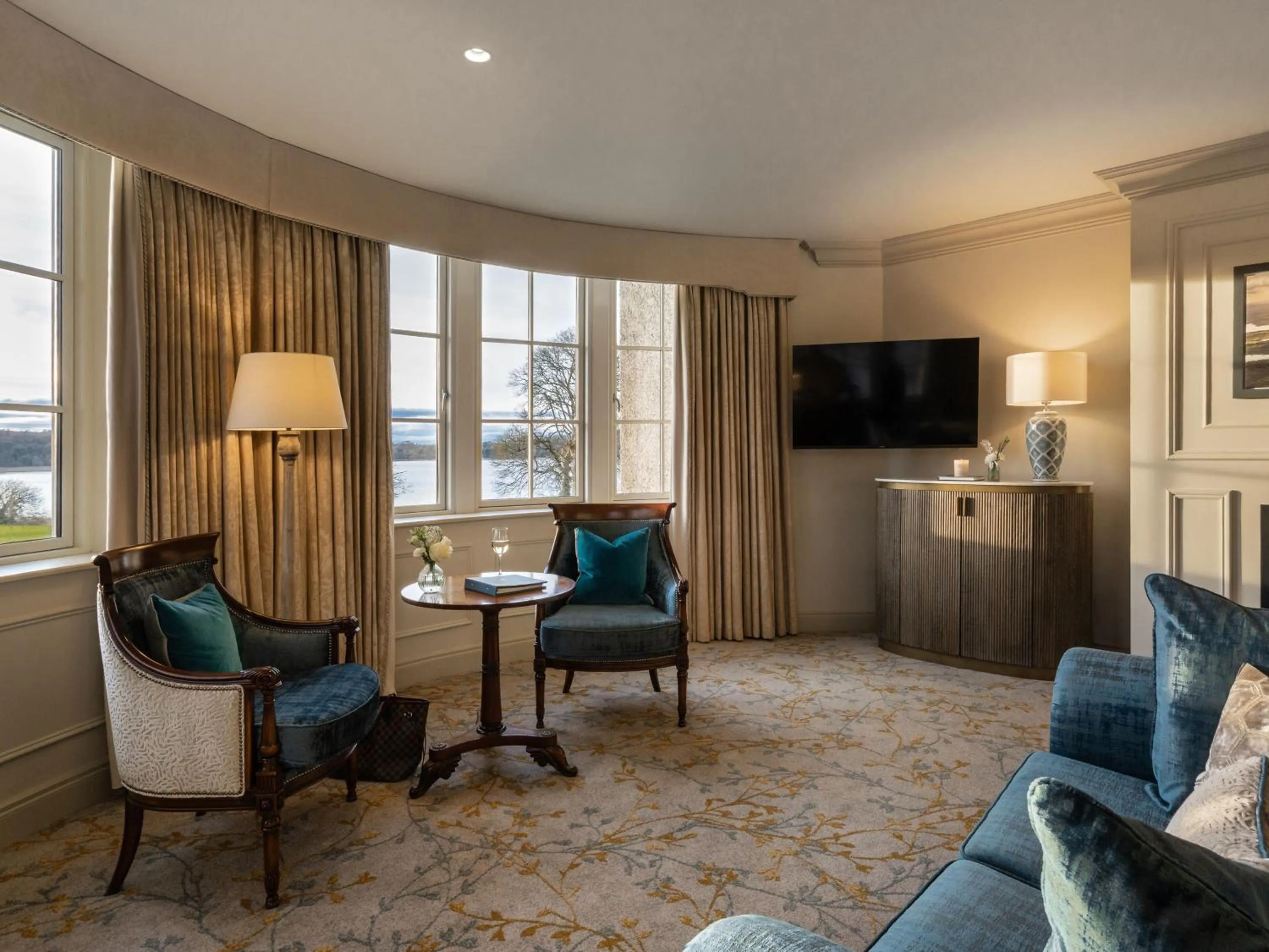 Seating area in Lough Erne Resort