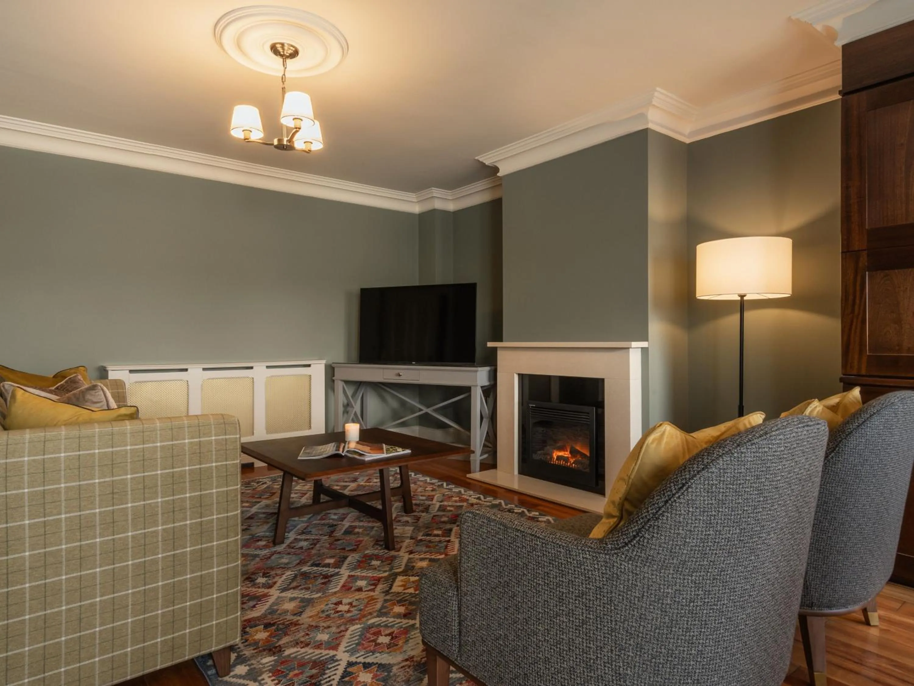 Living room in Lough Erne Resort