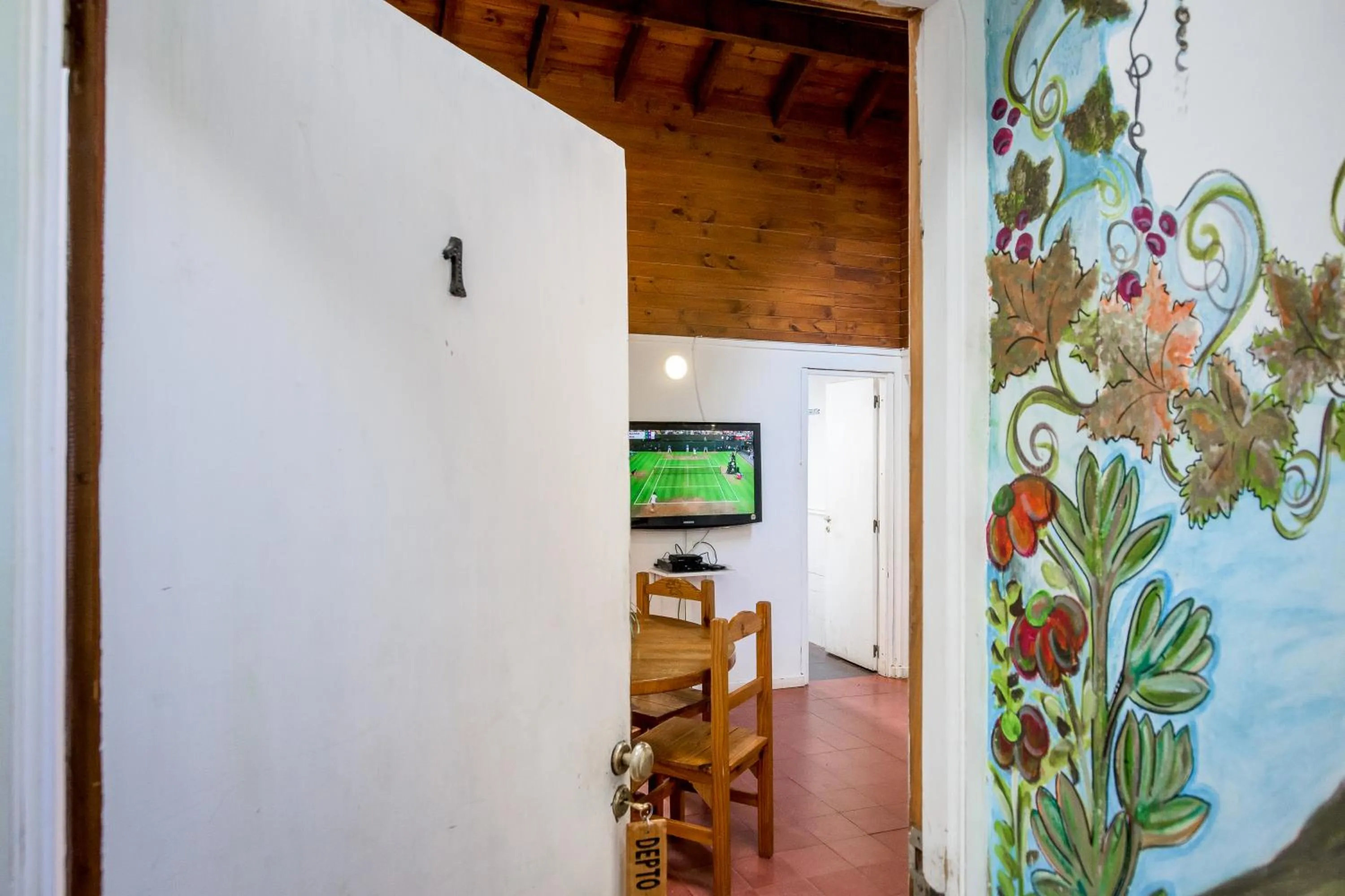 TV and multimedia in Hostel La Angostura