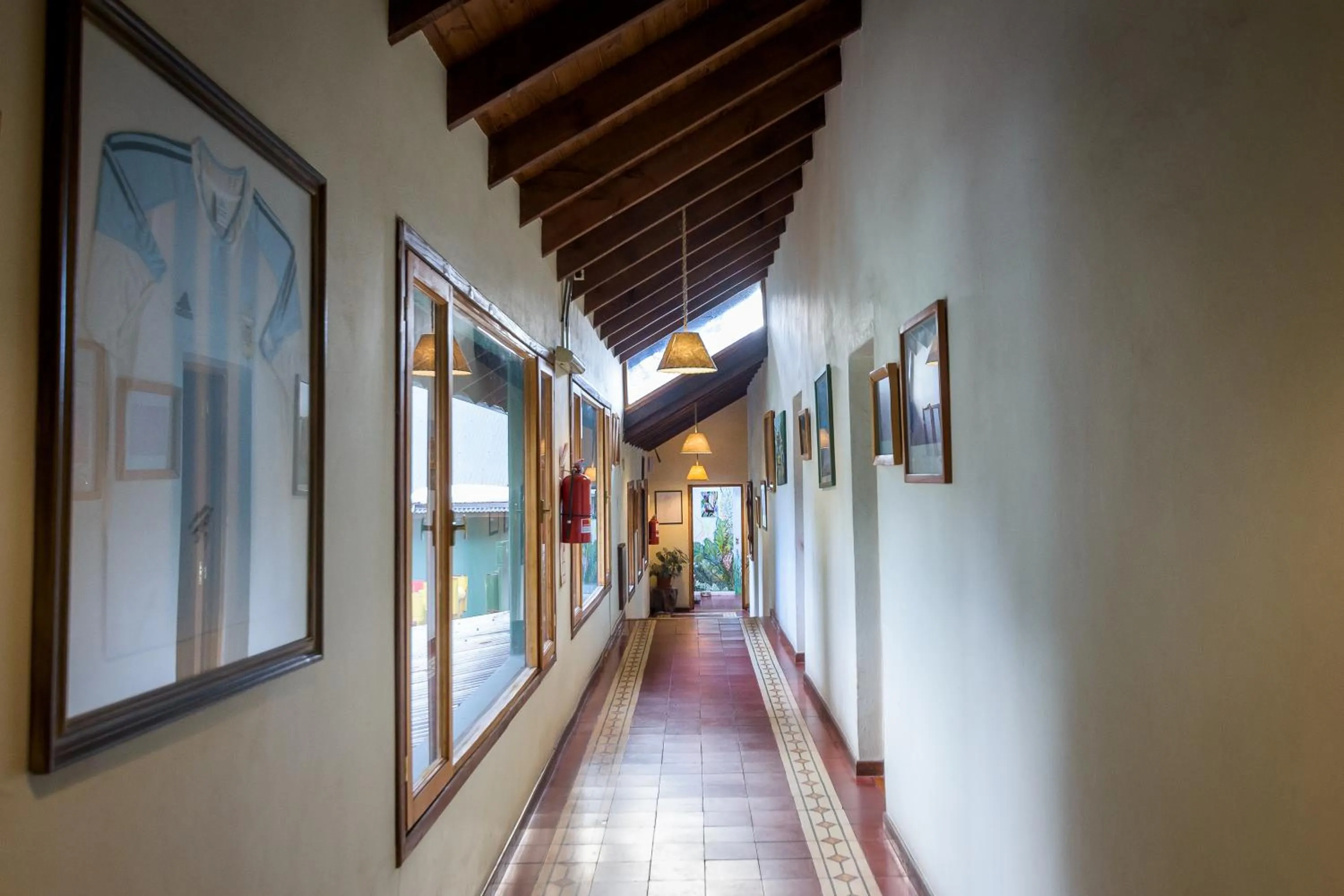 Decorative detail in Hostel La Angostura