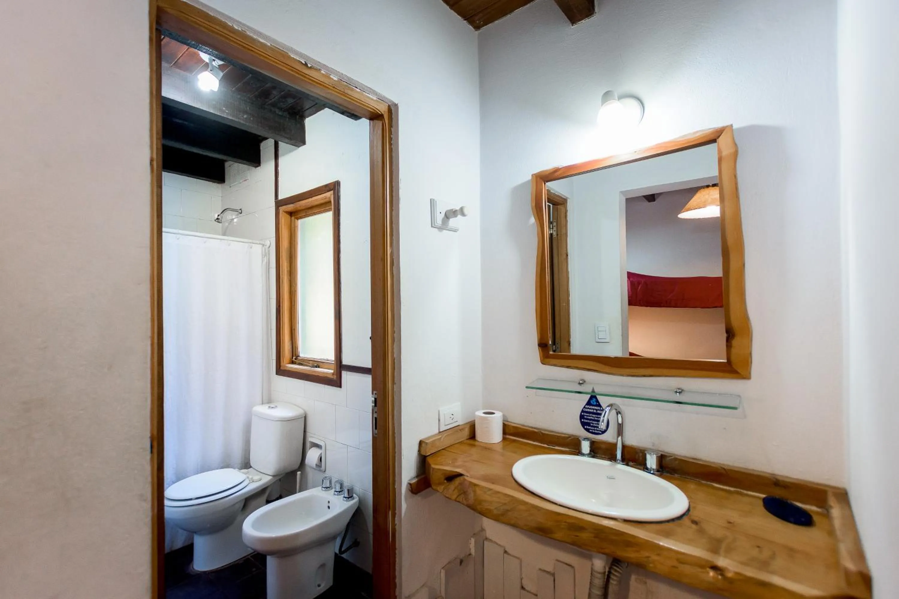 Toilet in Hostel La Angostura