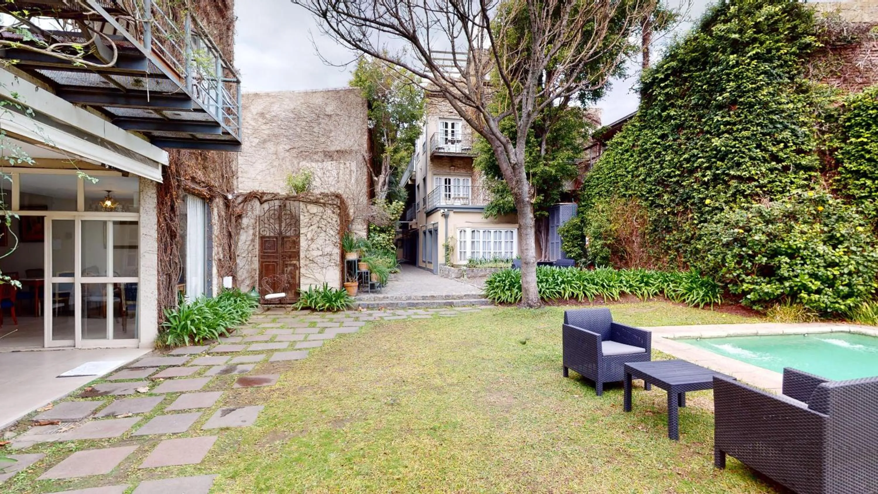 Garden in BENS L'Hôtel Palermo