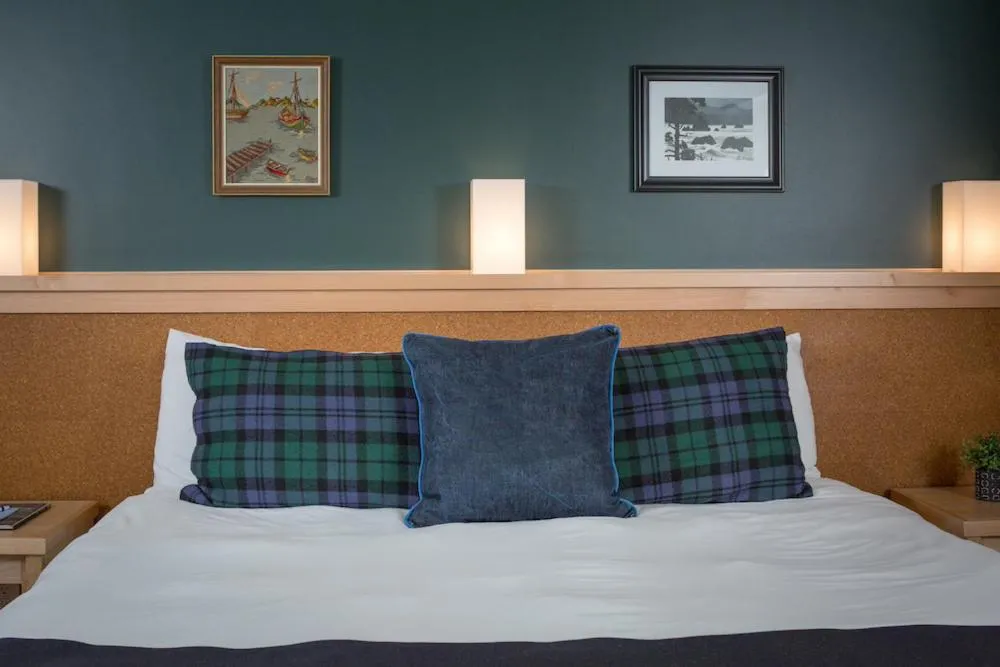 Bed in Surftides Hotel