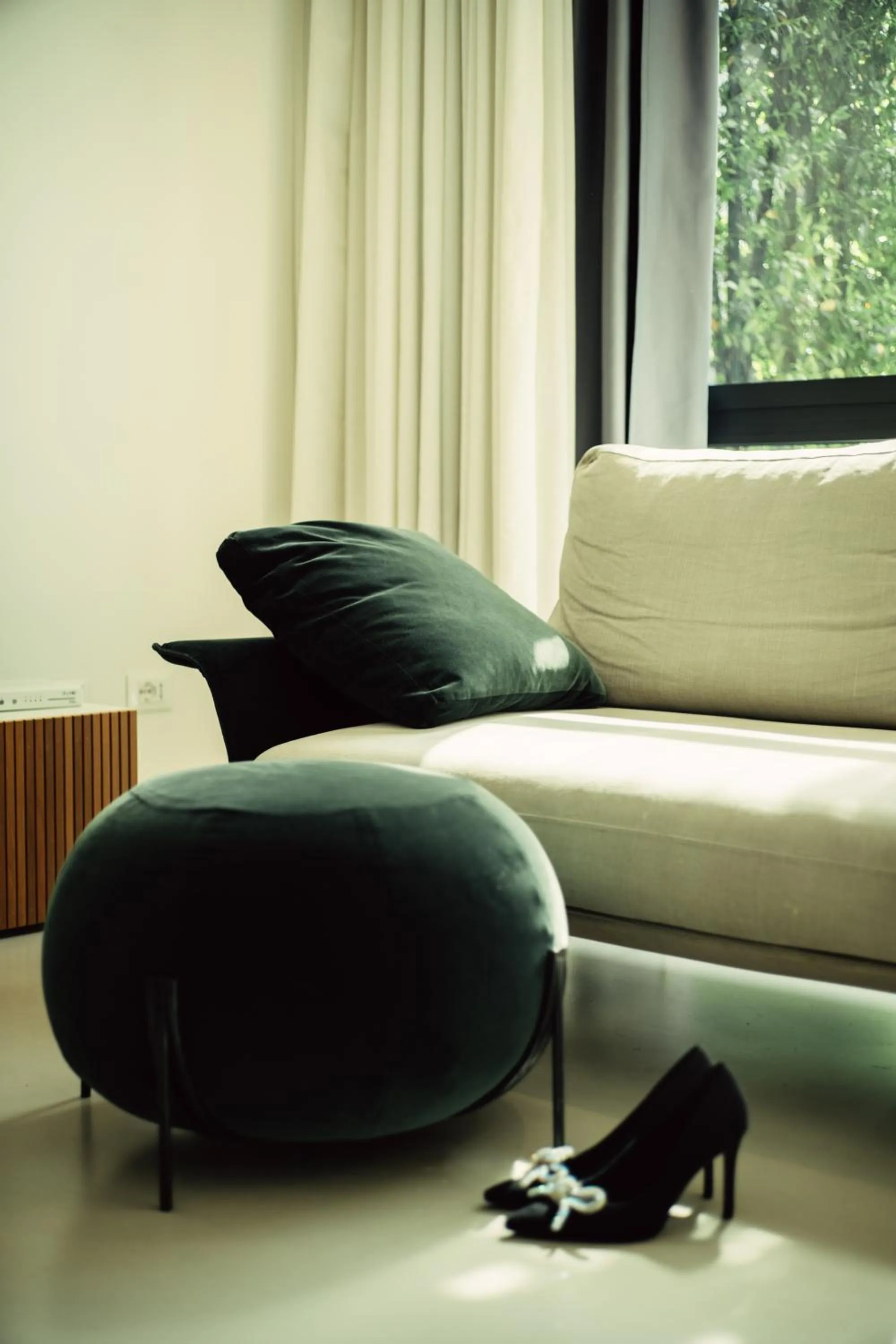 Decorative detail in Horti 14 Borgo Trastevere Hotel