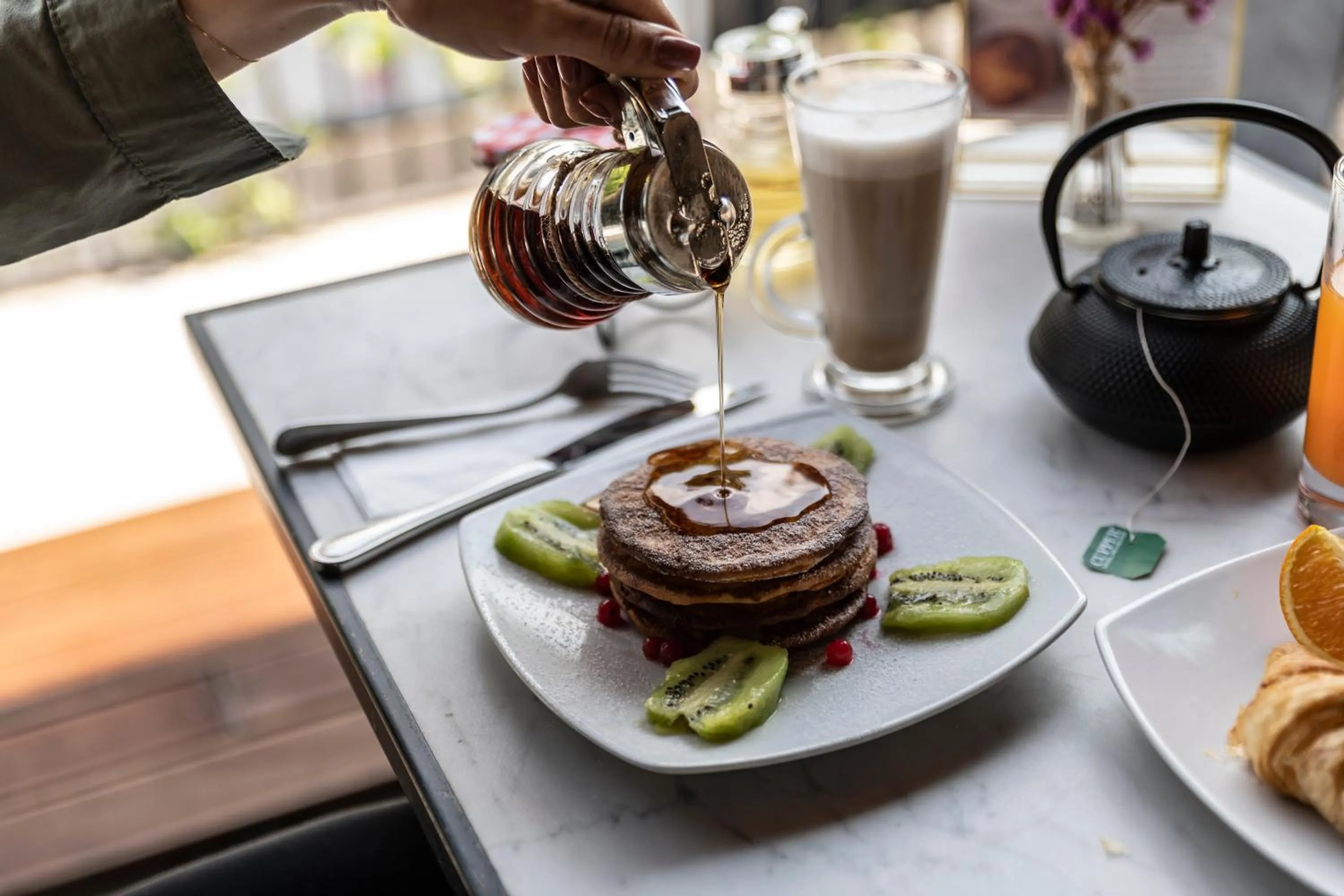 Balcony/Terrace in Horti 14 Borgo Trastevere Hotel