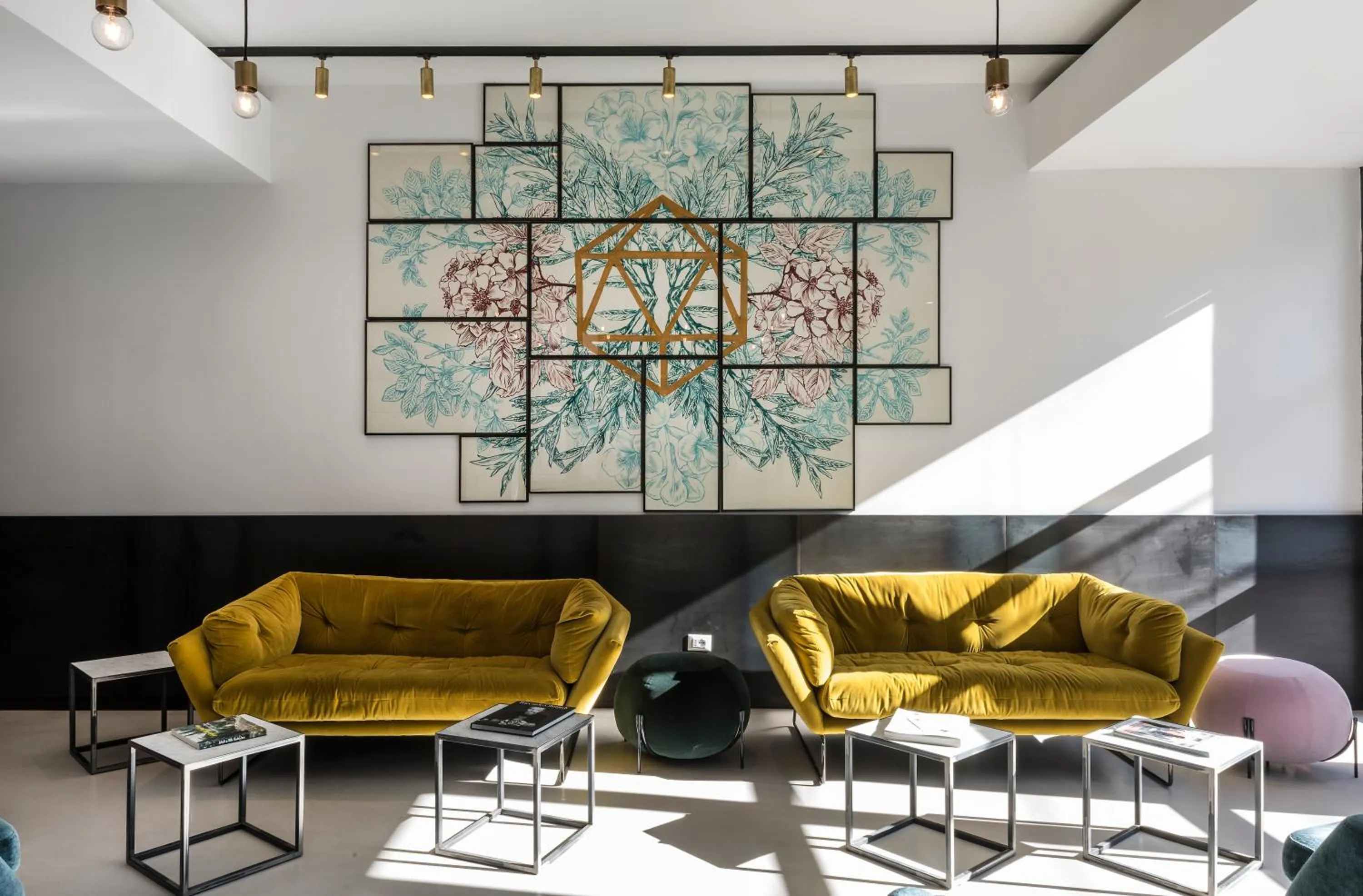 Living room in Horti 14 Borgo Trastevere Hotel