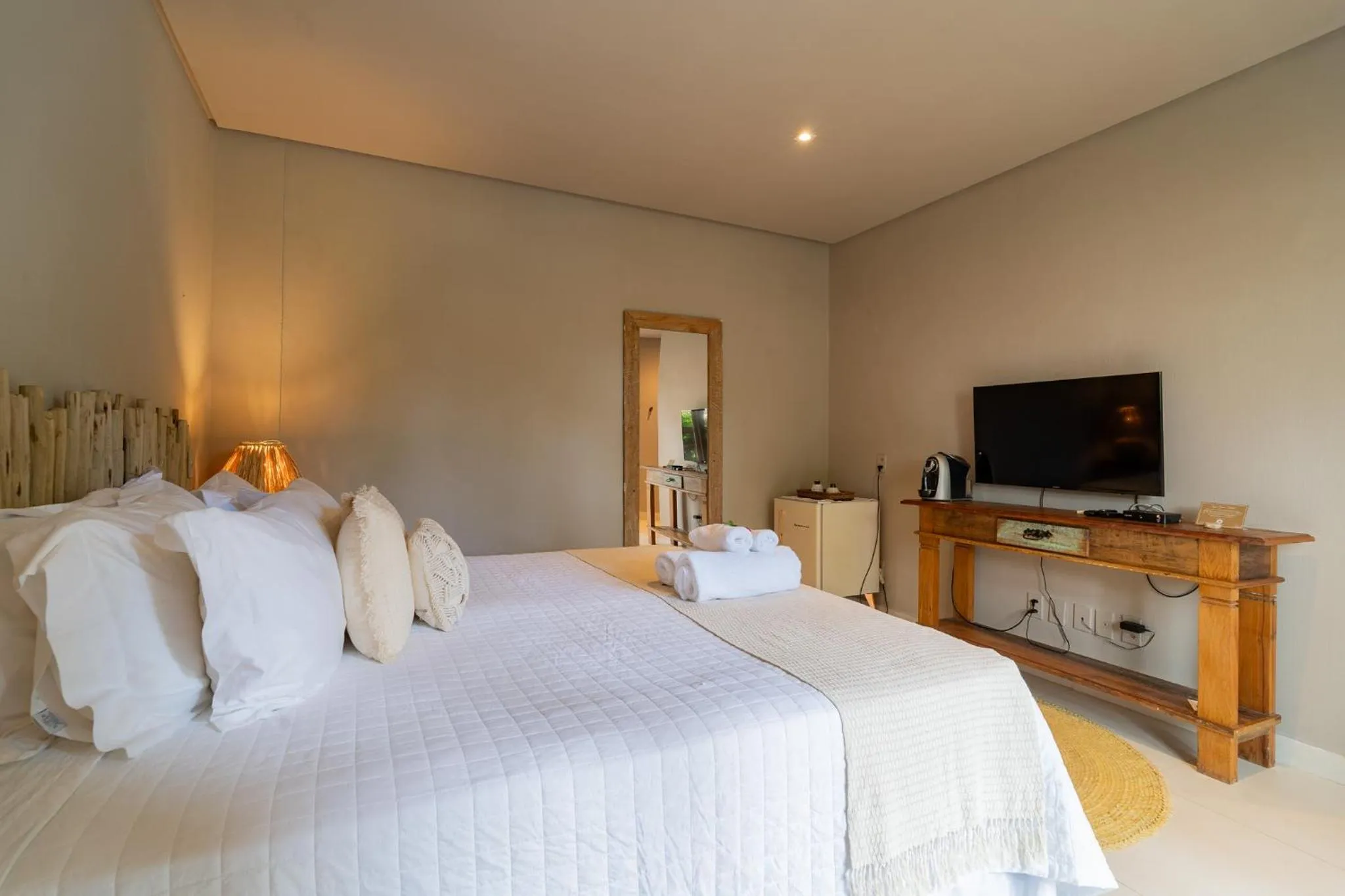 Bed in D'amo Hotel Boutique