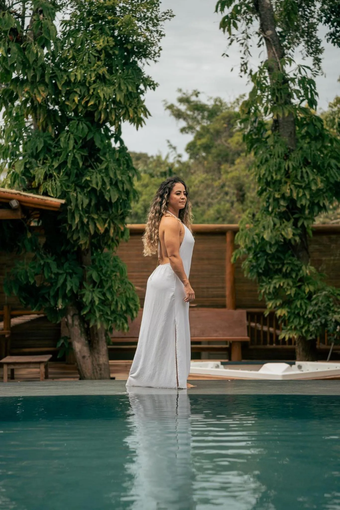 Pool view in D'amo Hotel Boutique