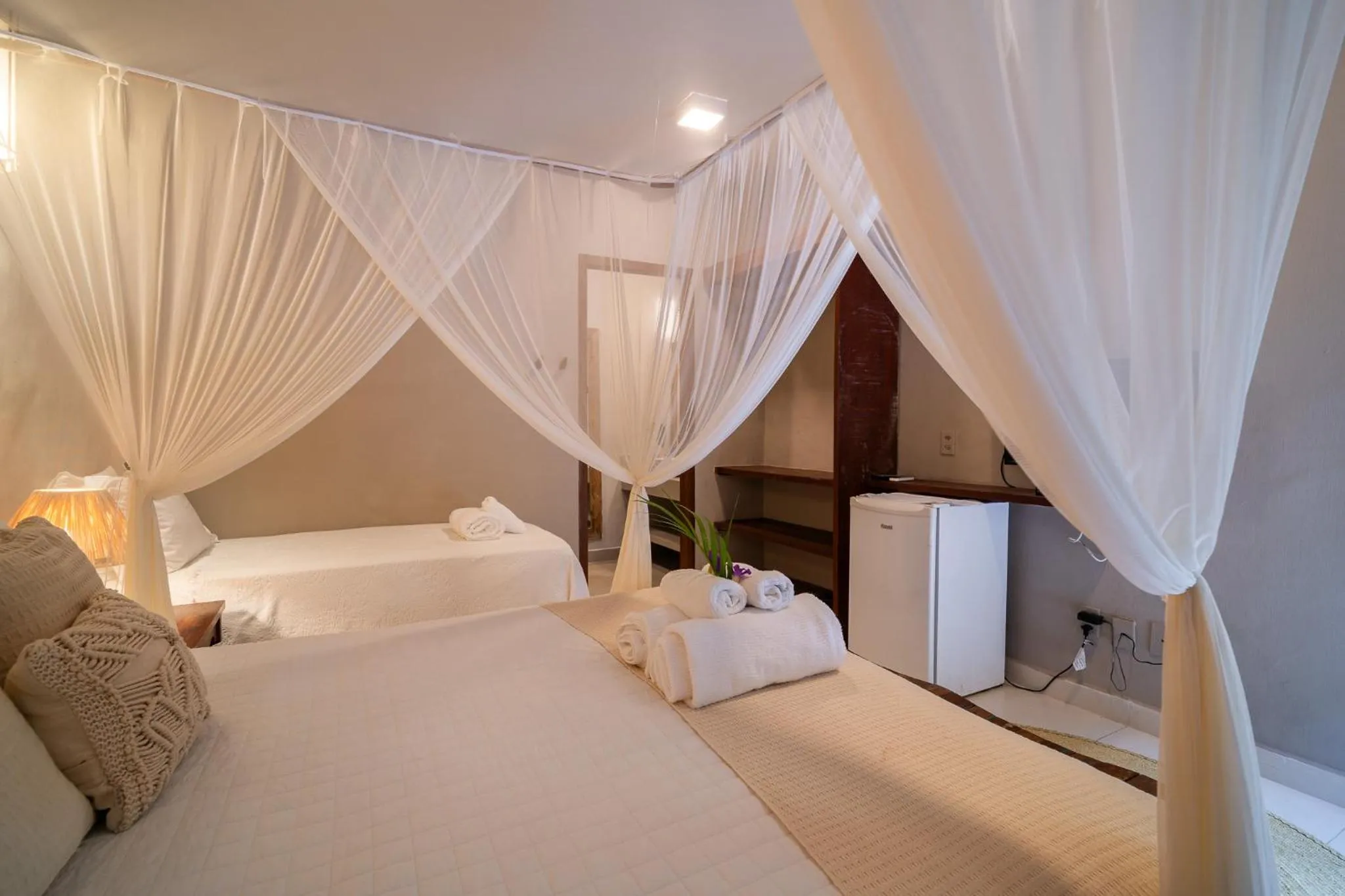 Bed in D'amo Hotel Boutique