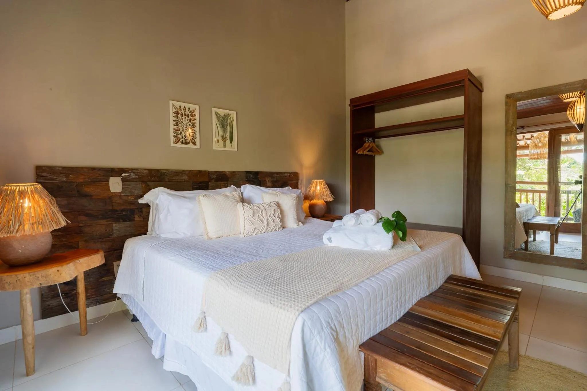 Bed in D'amo Hotel Boutique