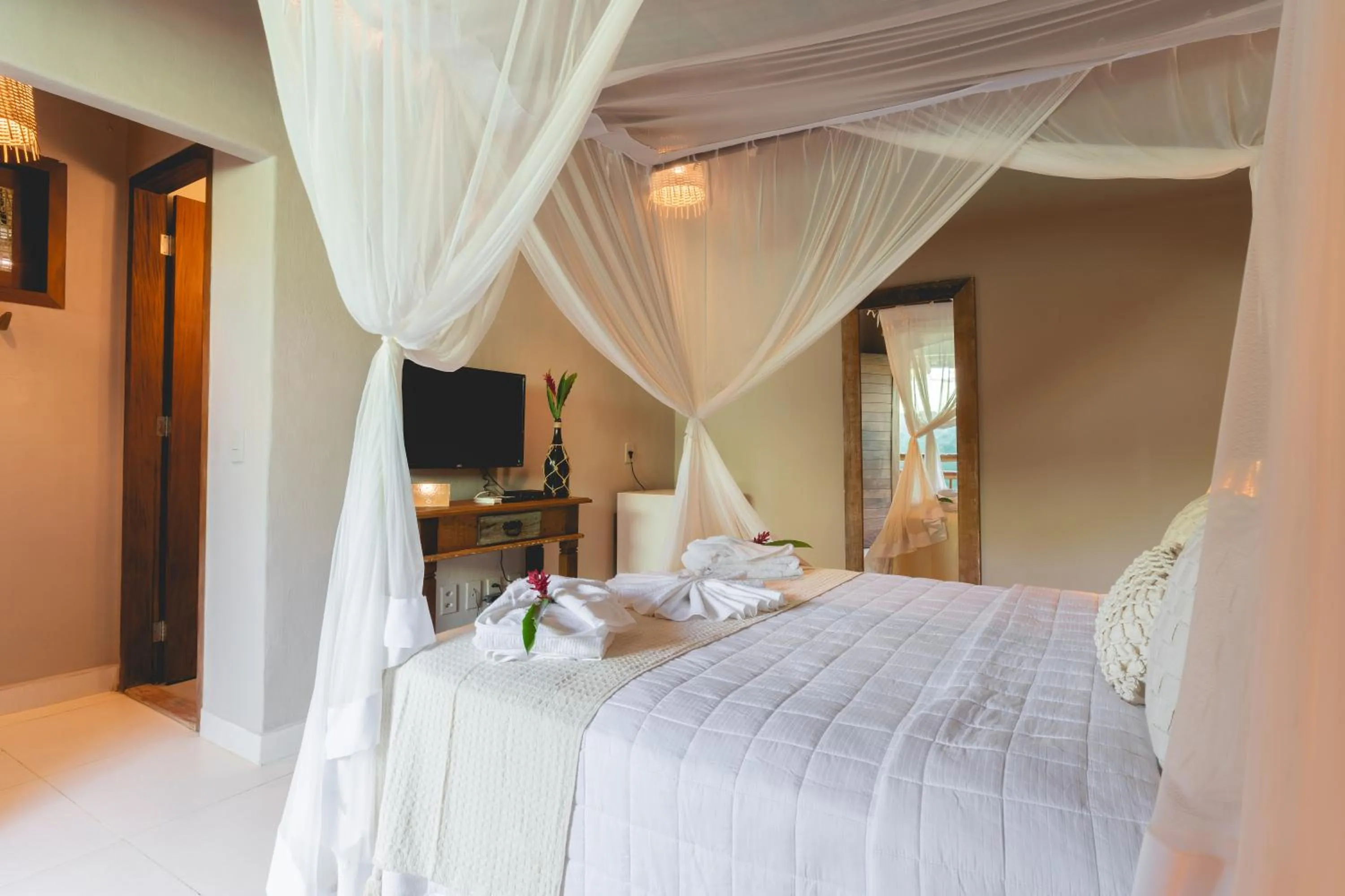 Bed in D'amo Hotel Boutique