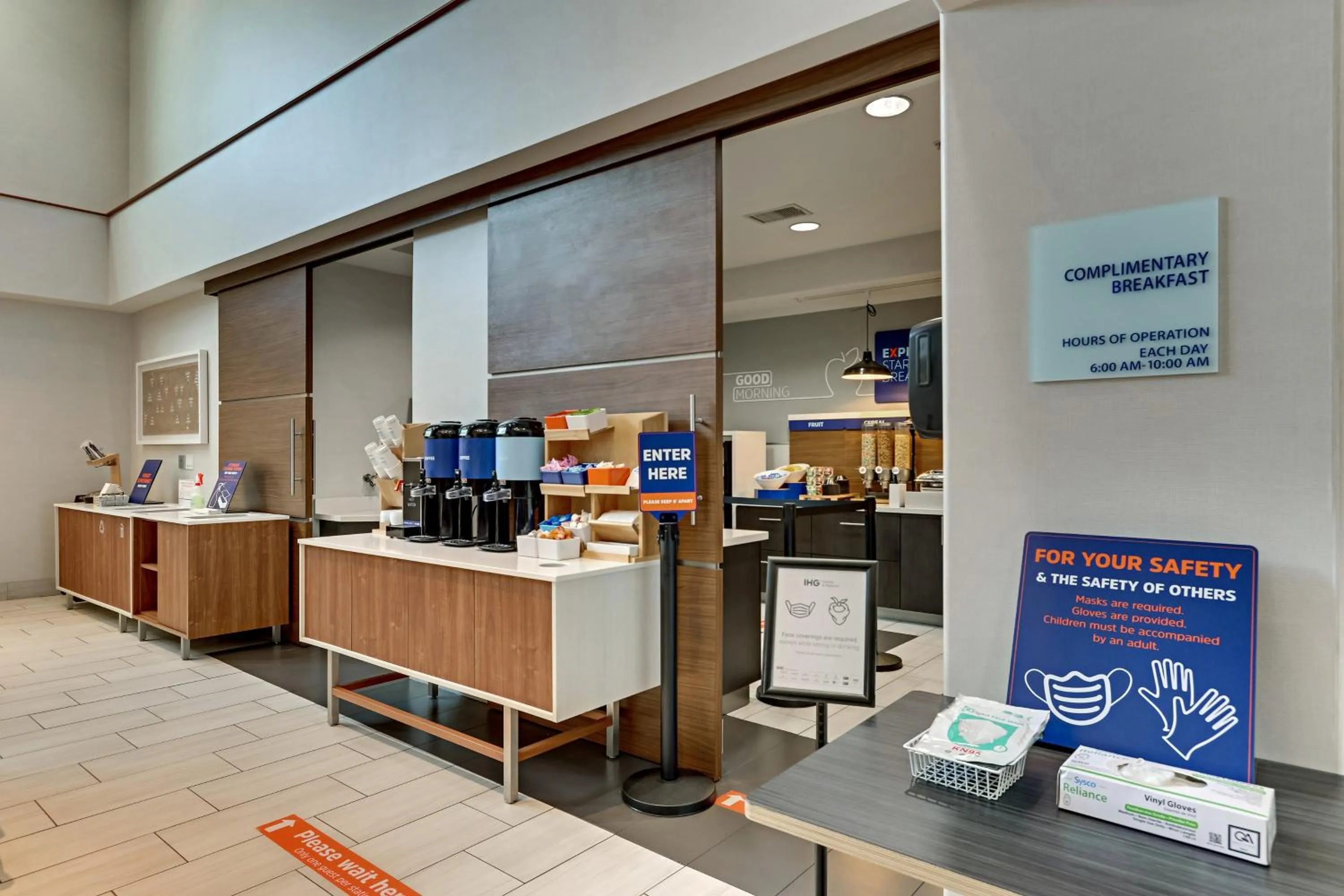 Breakfast in Holiday Inn Express Hotel and Suites Weatherford by IHG