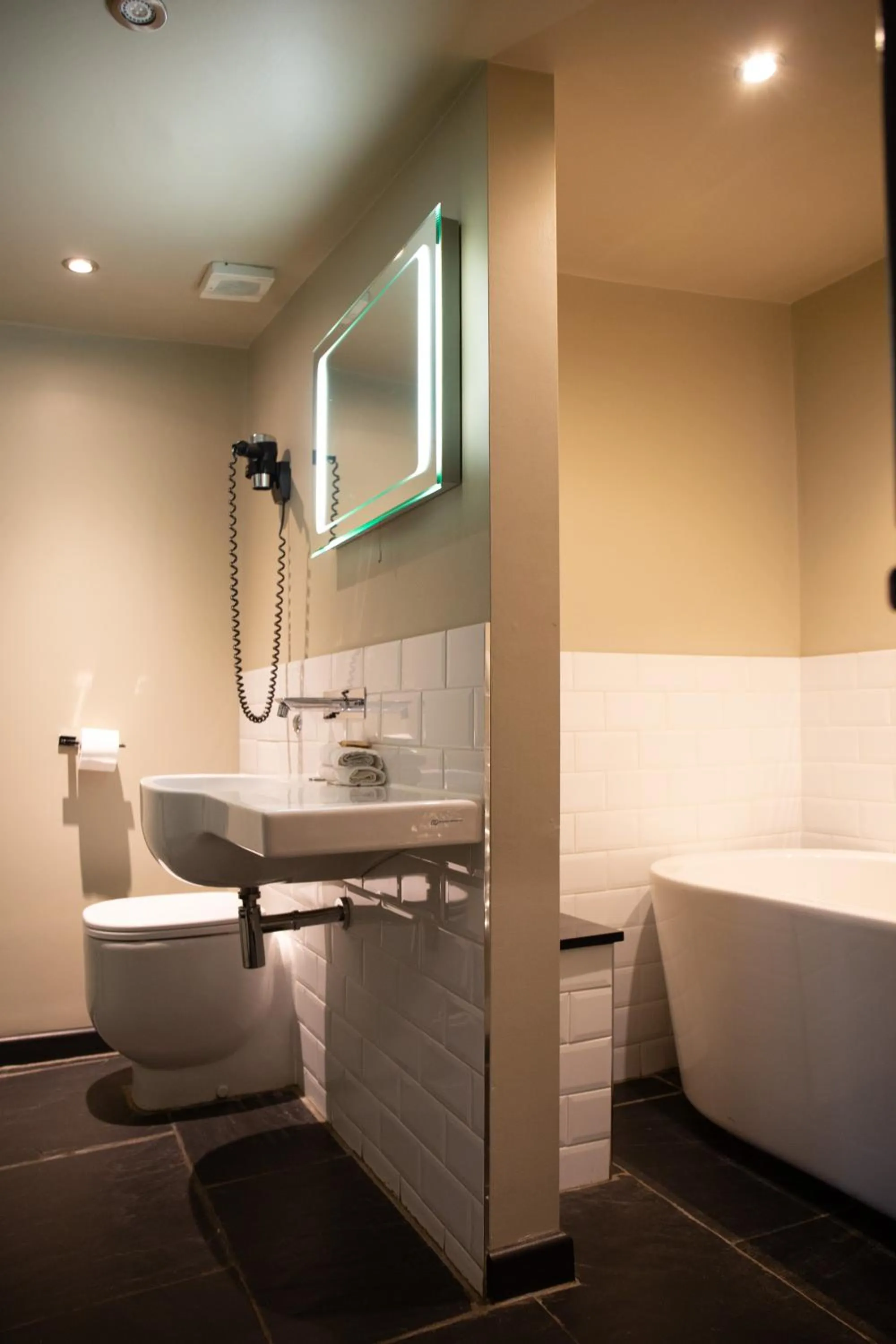 Bathroom in The Greenman Fownhope Hereford