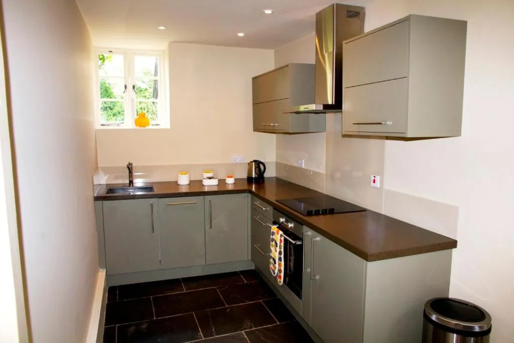 Kitchen or kitchenette in The Greenman Fownhope Hereford