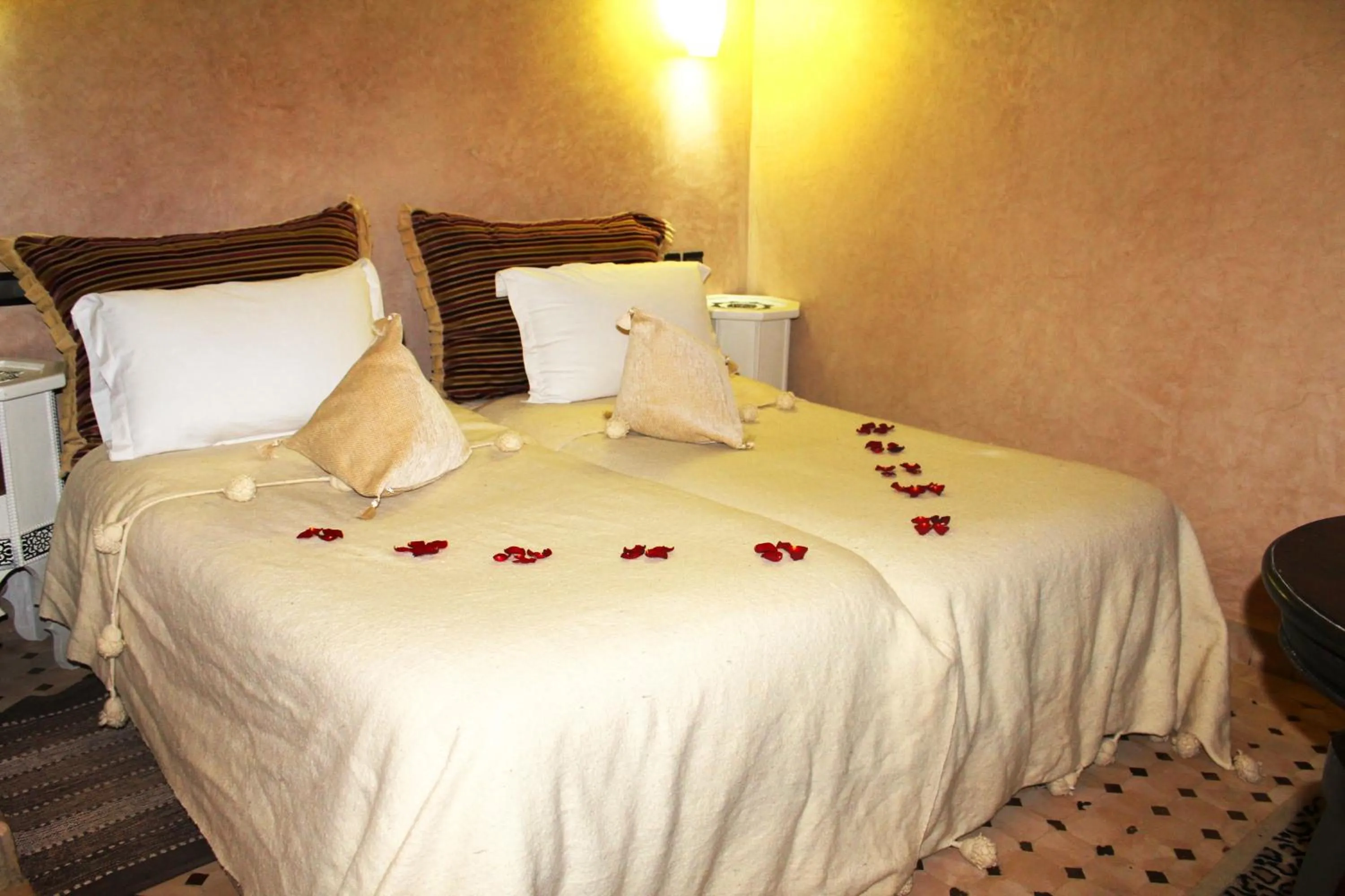 Bed in Riad Alida