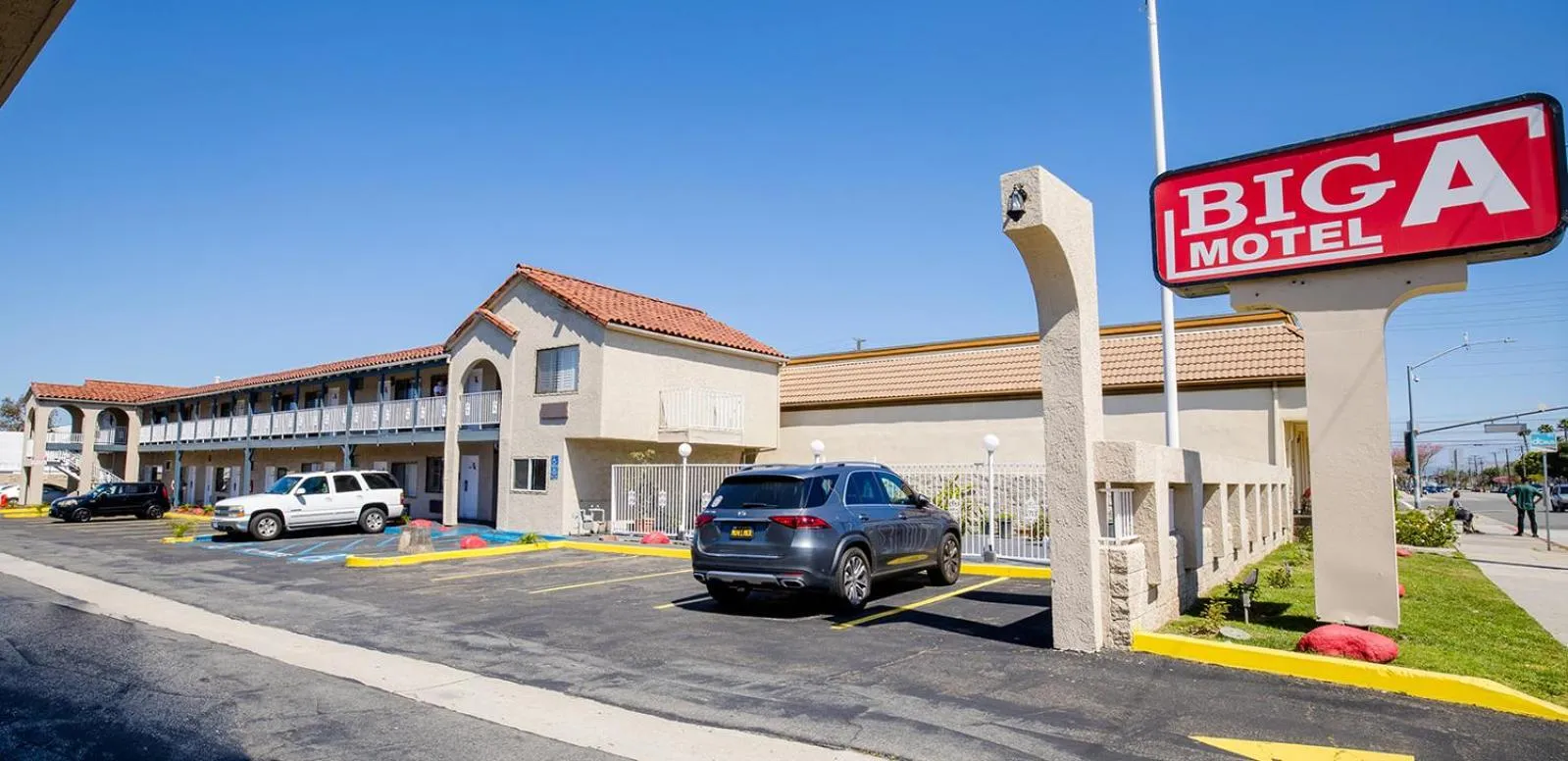 Property building in Big A Motel