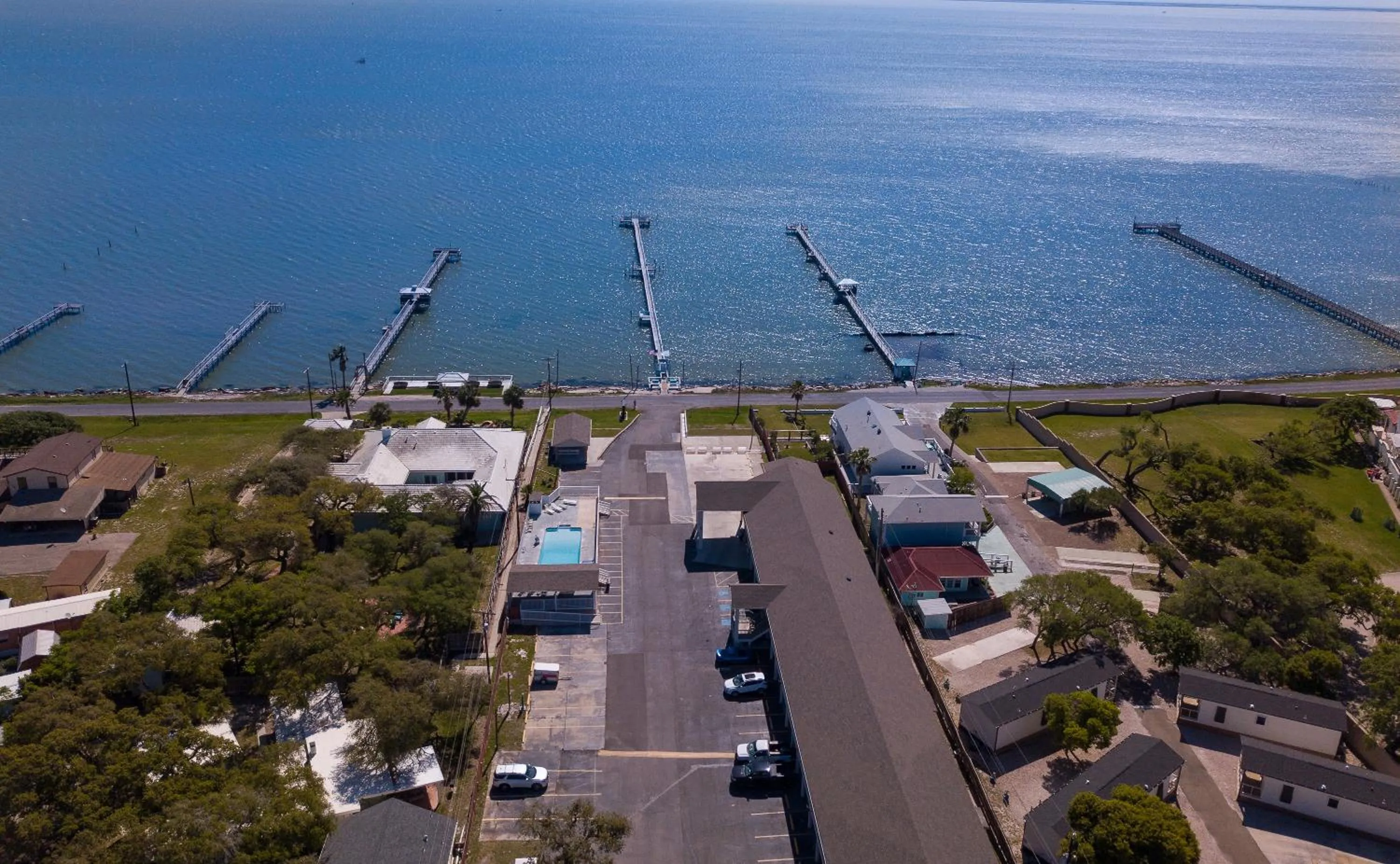 Property building in Quality Inn Rockport on Aransas Bay