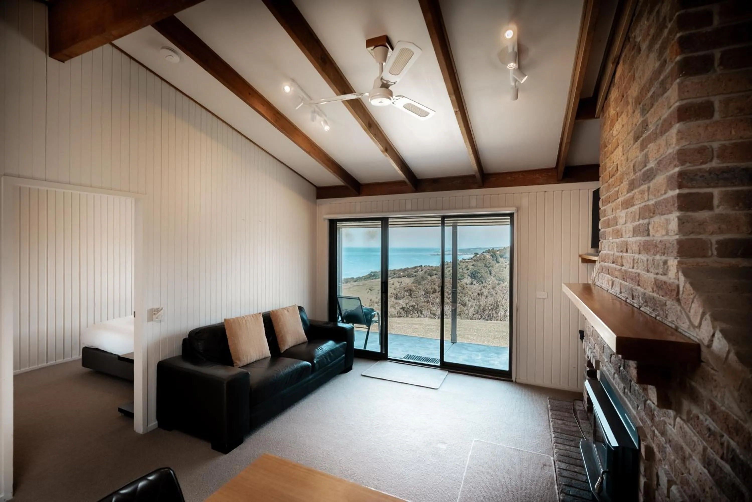 Living room, Bed in Beacon Point Ocean View Villas