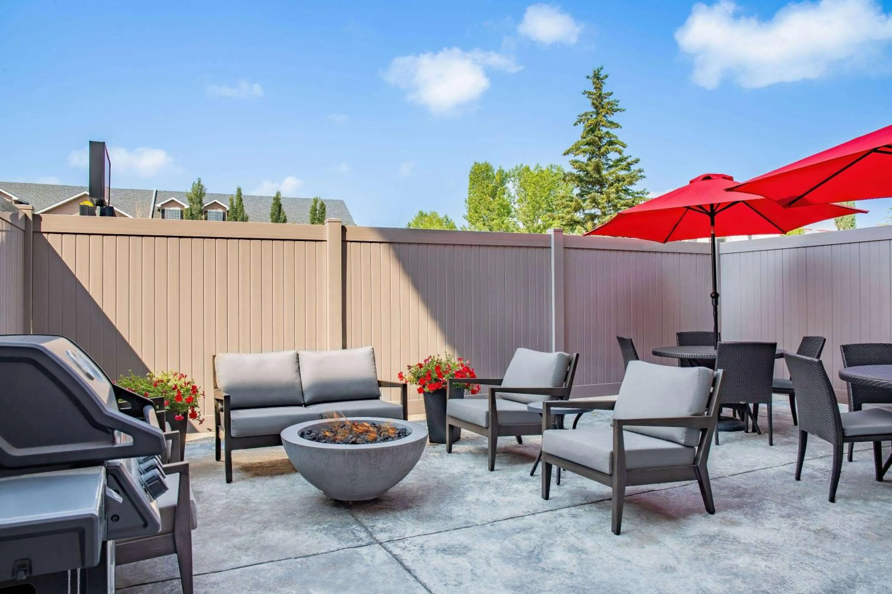 Patio in Ramada by Wyndham Cochrane