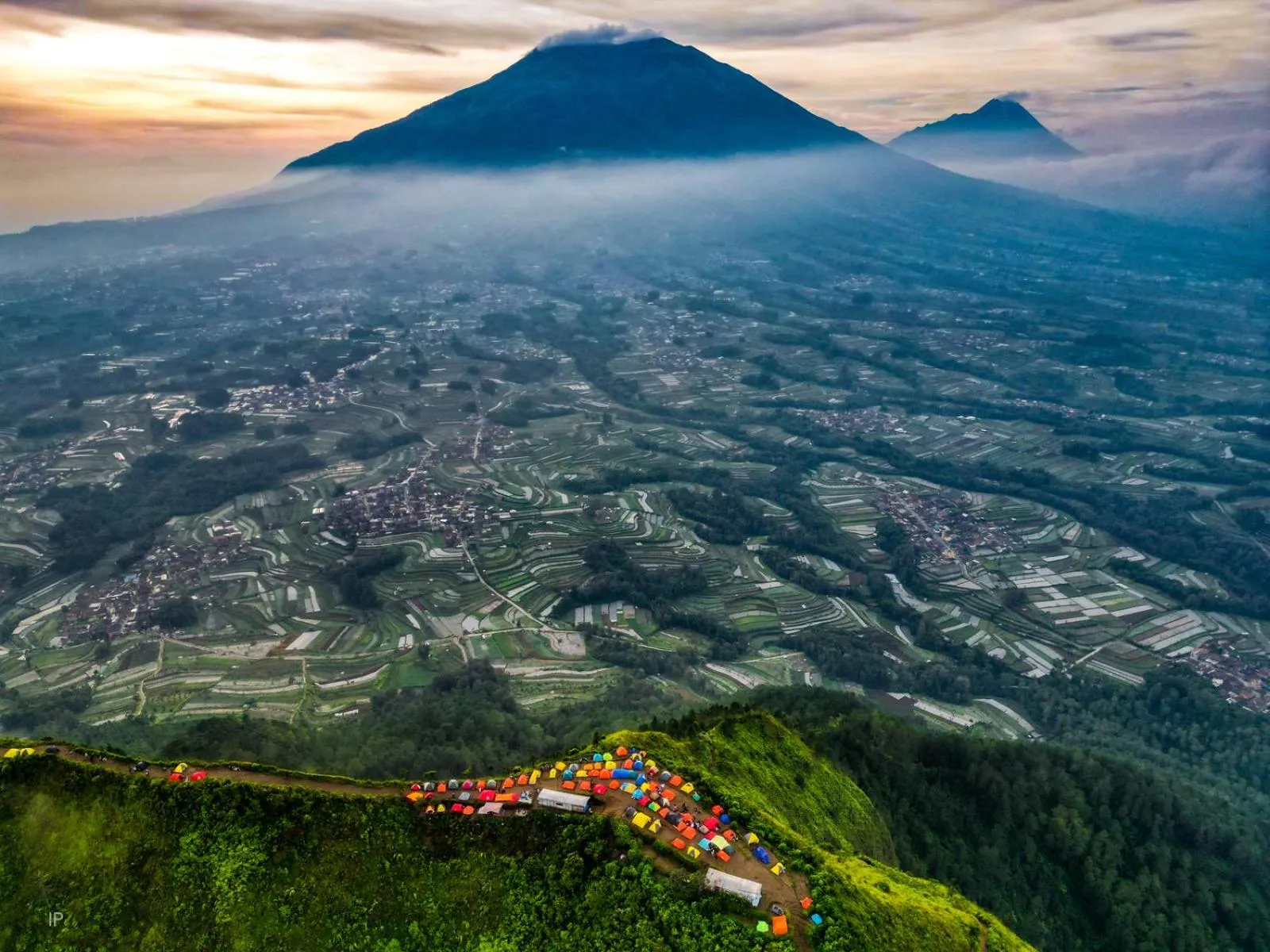 Natural landscape in Villa Borobudur Resort