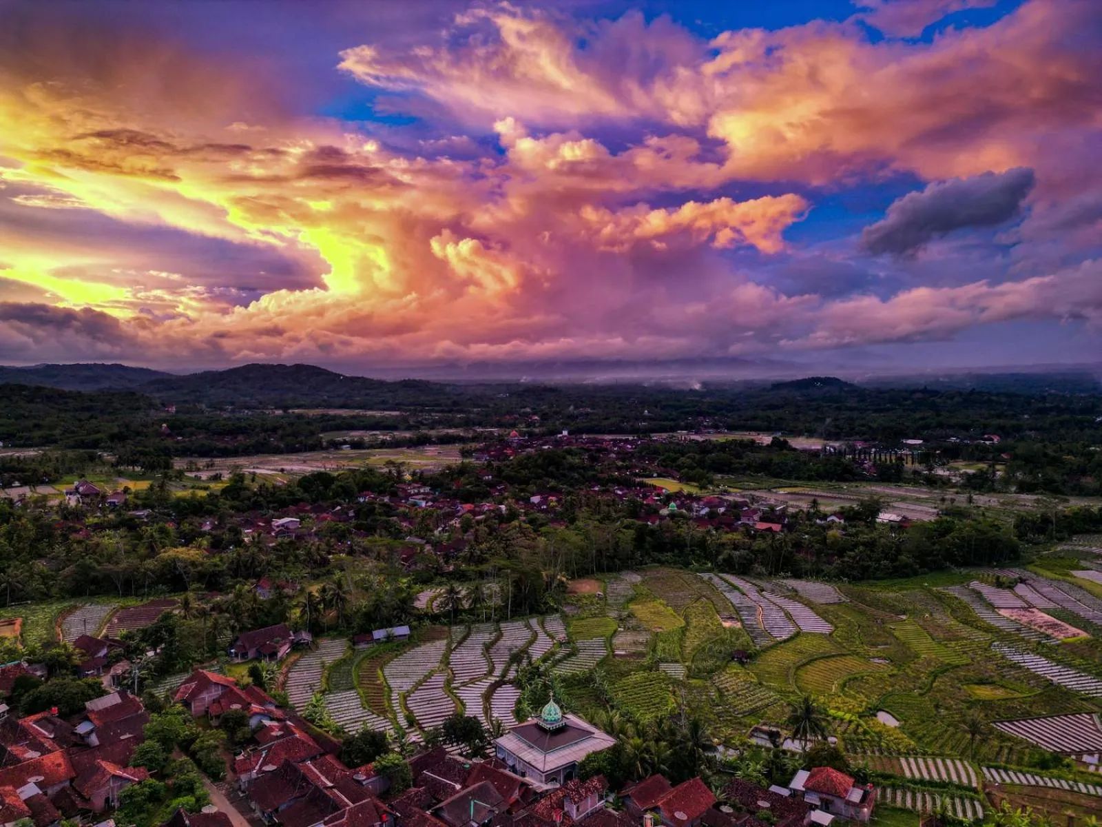 View (from property/room) in Villa Borobudur Resort