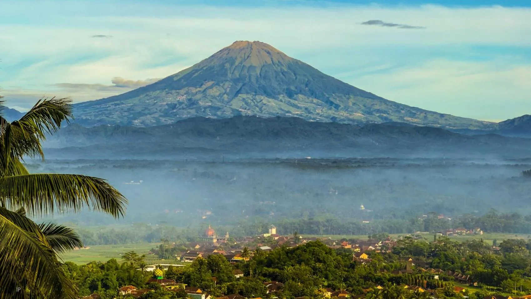 Natural landscape in Villa Borobudur Resort