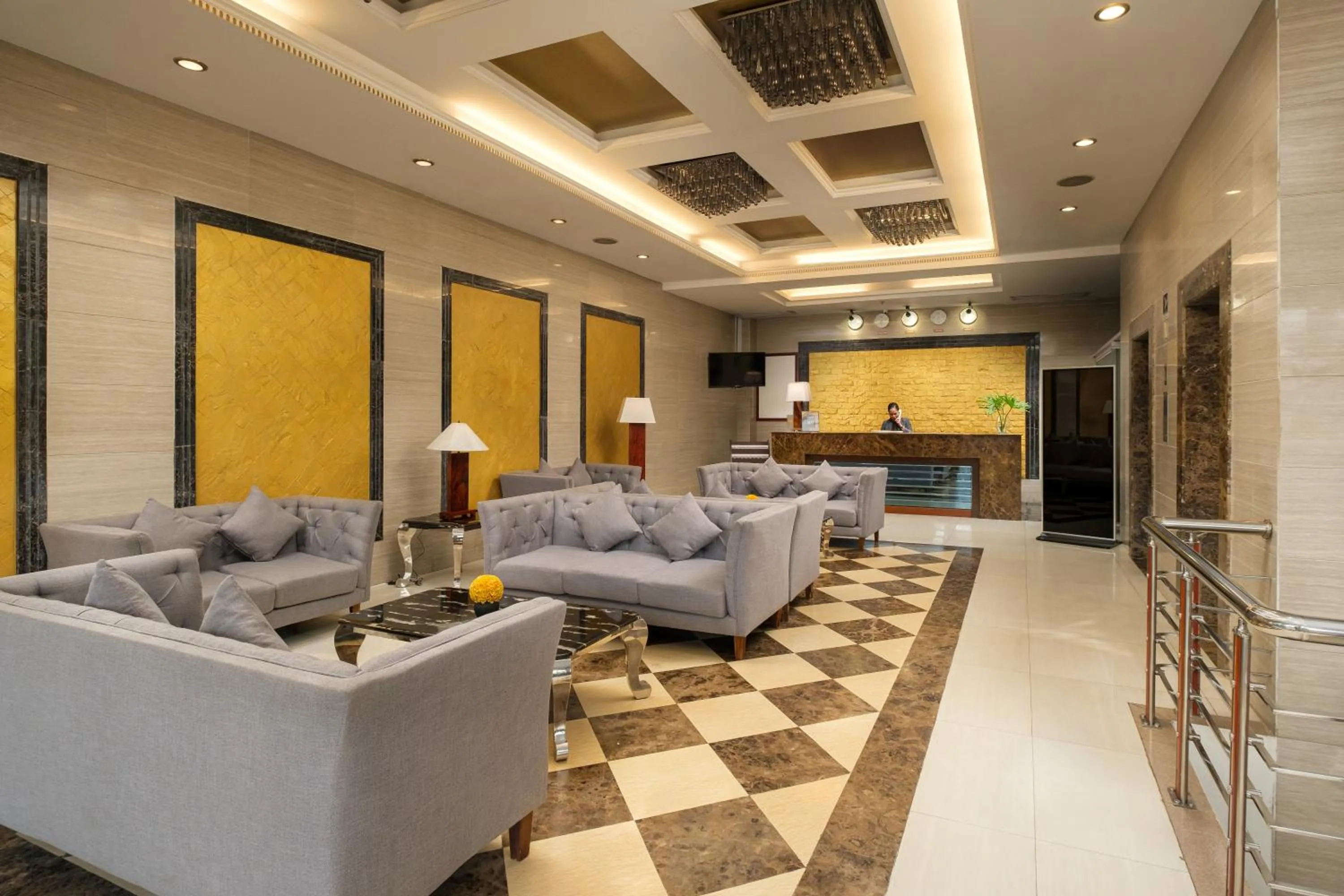 Lobby or reception in Sunlight Hotel Puerto Princesa