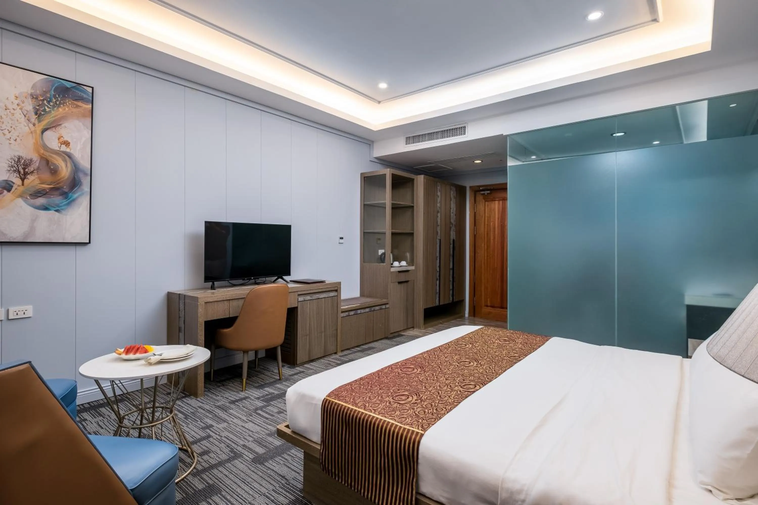 Bedroom, Bed in Sunlight Hotel Puerto Princesa