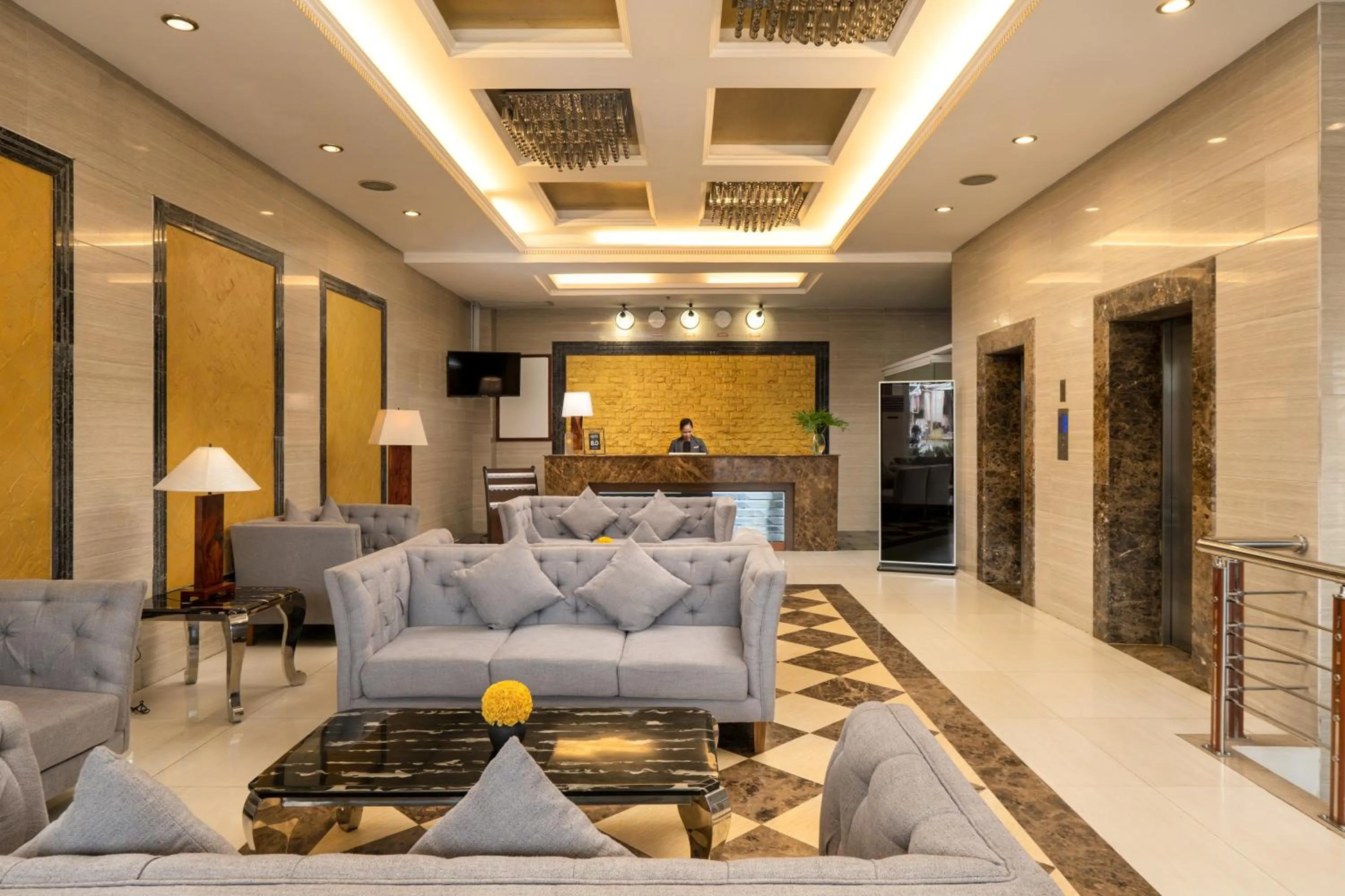 Lobby or reception in Sunlight Hotel Puerto Princesa