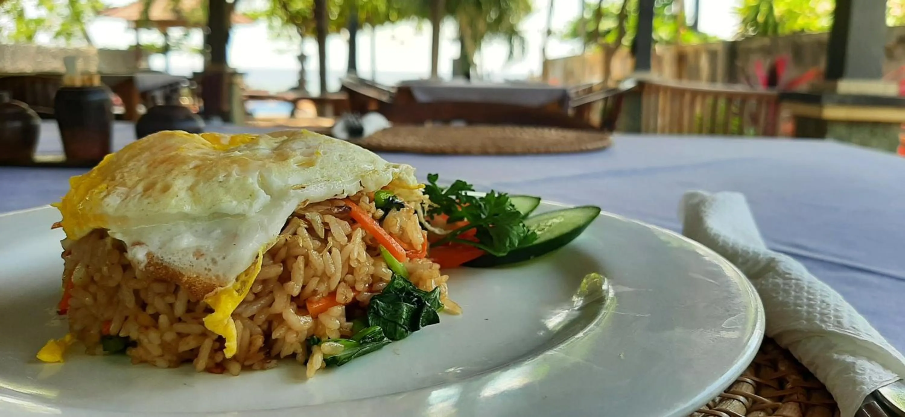 Meals in Bali Bhuana Beach Cottages