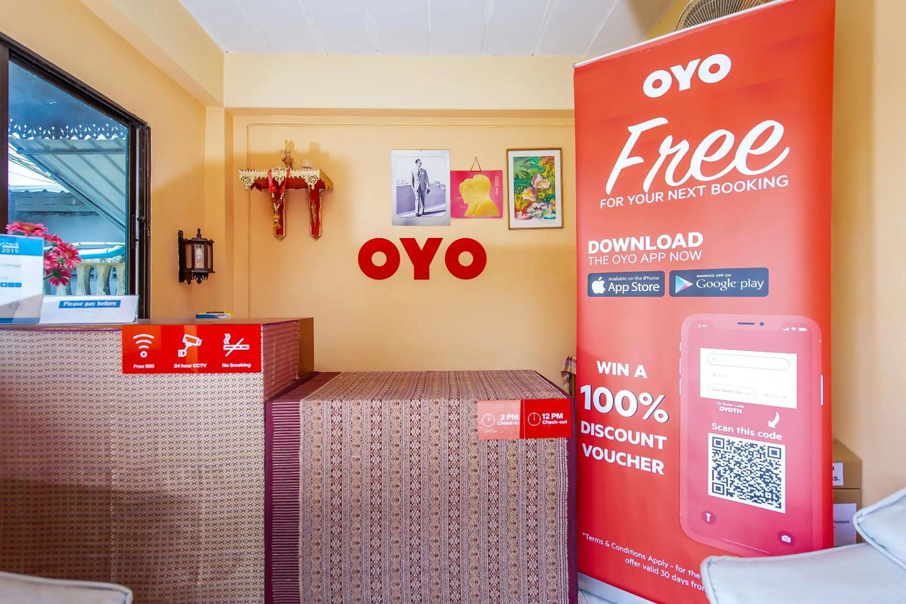 Lobby or reception in Naiyang Cottage