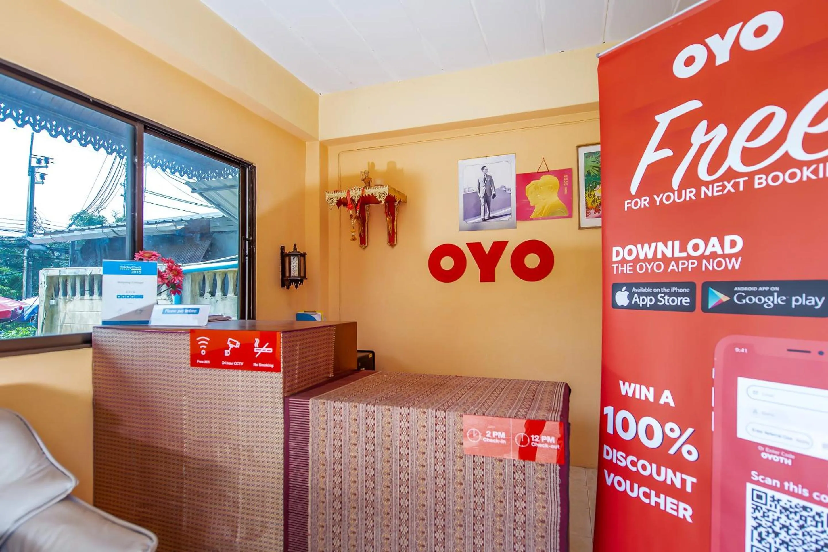 Lobby or reception in Naiyang Cottage