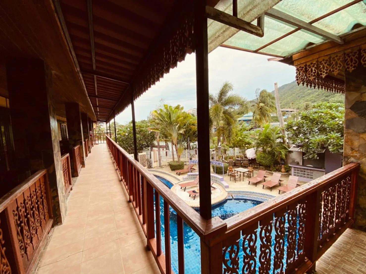 Balcony/Terrace in Delight Resort