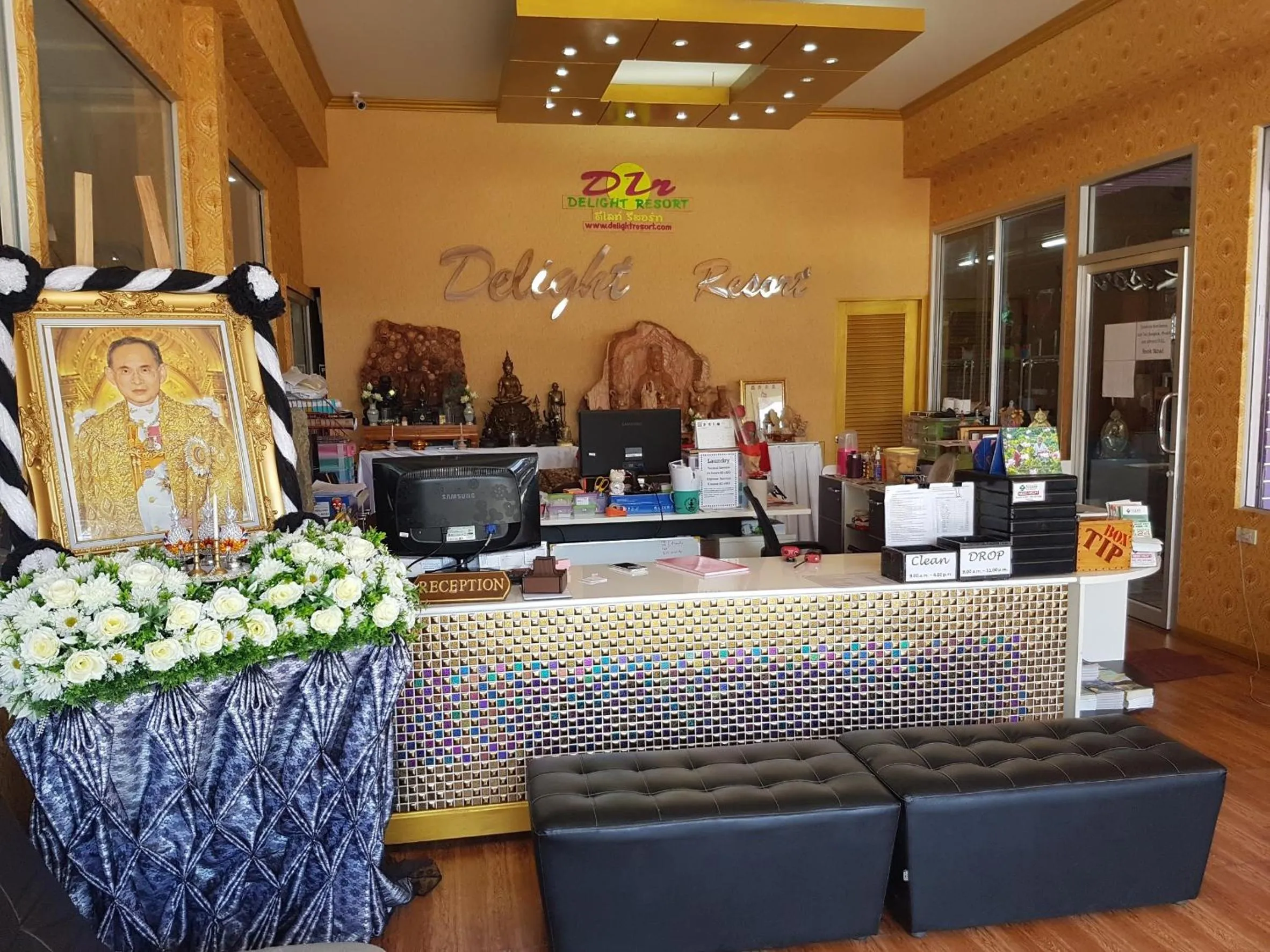 Lobby or reception in Delight Resort