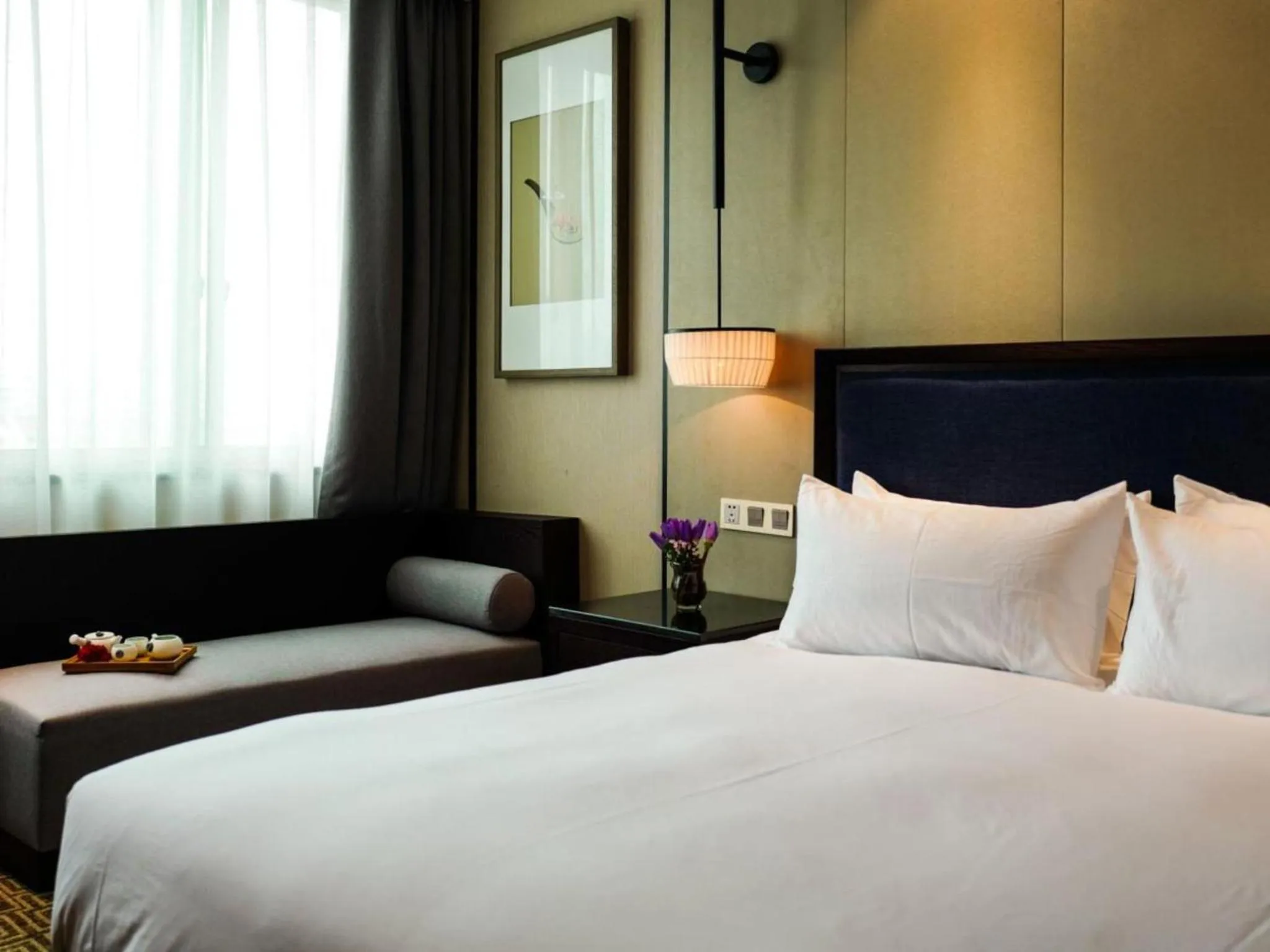 Bedroom in Yiwu Kasion Purey Hotel