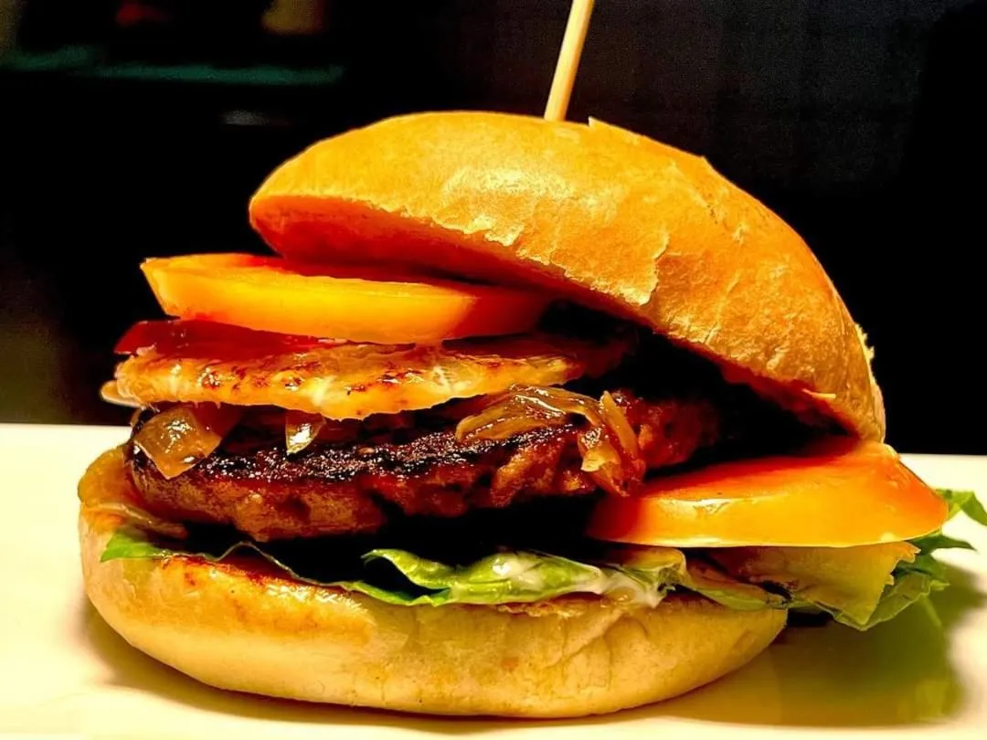 Food close-up in Central Hotel Hobart