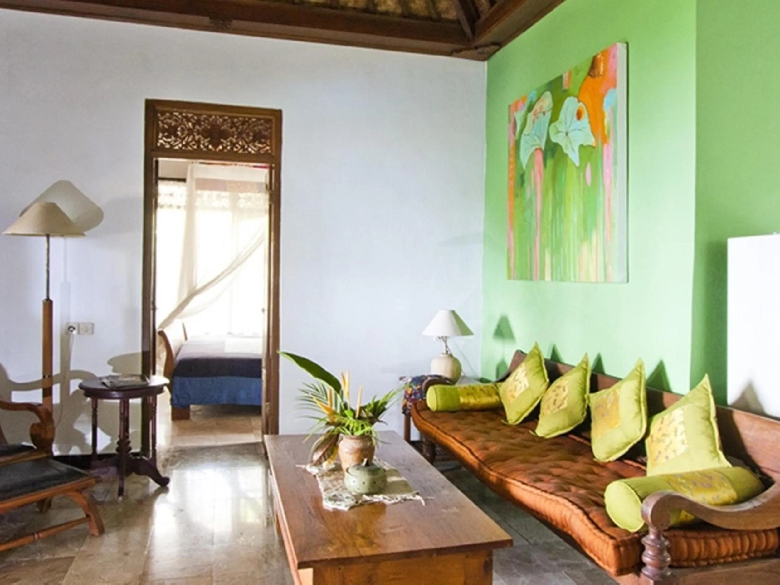 Living room in Apa Kabar Villas